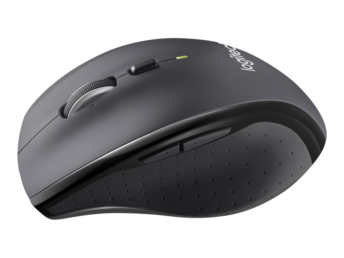 Logitech Marathon M705 - Maus - Für Rechtshänder - Laser - kabellos - 2.4 GHz - kabelloser Empfänger (USB)