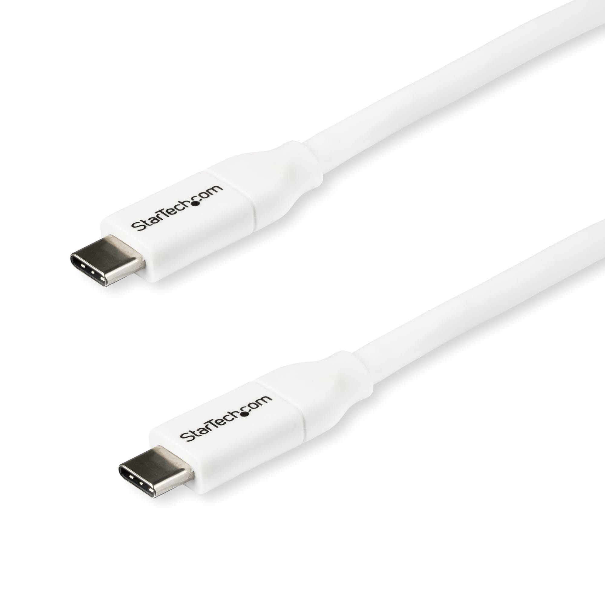 StarTech.com USB-C auf USB-C Kabel mit 5A Power Delivery - St/St - 2m - USB 2.0 - USB-IF zertifiziert - USB Typ C Kabel - USB-Kabel - 24 pin USB-C (M)