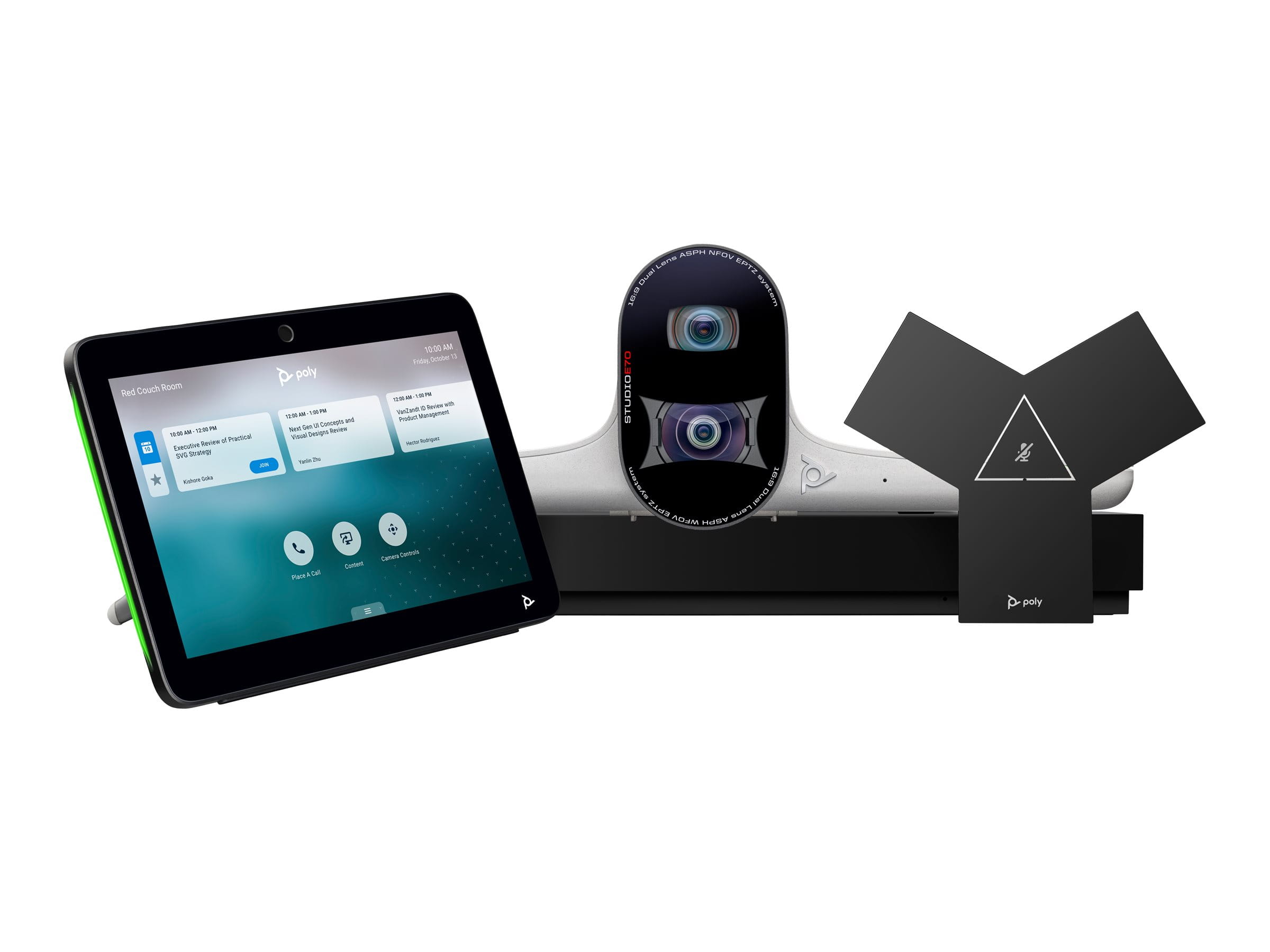 Poly G7500 - Videokonferenzsystem - Zoom Certified, Zertifiziert für Microsoft Teams