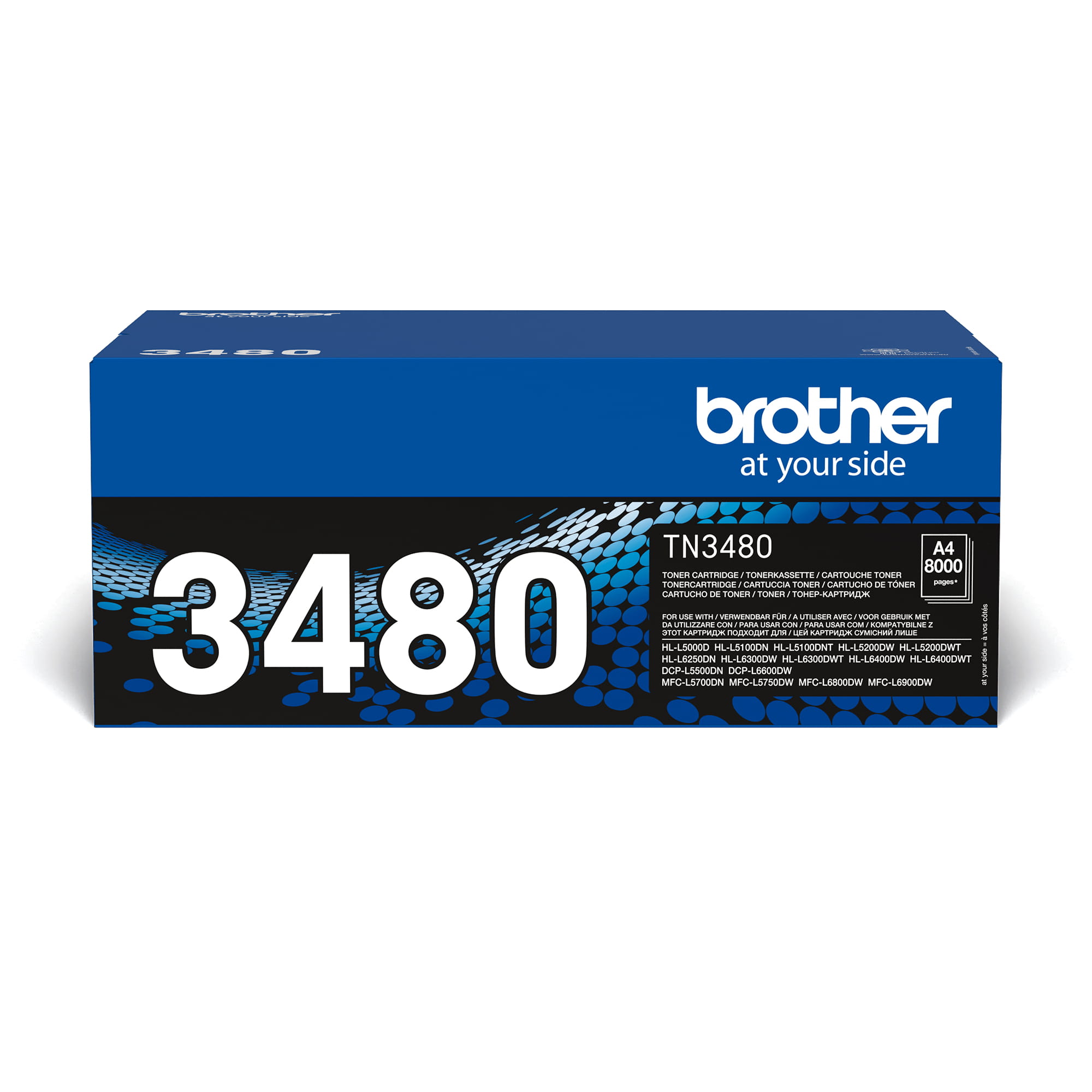 Brother TN3480 - Hohe Ergiebigkeit - Schwarz