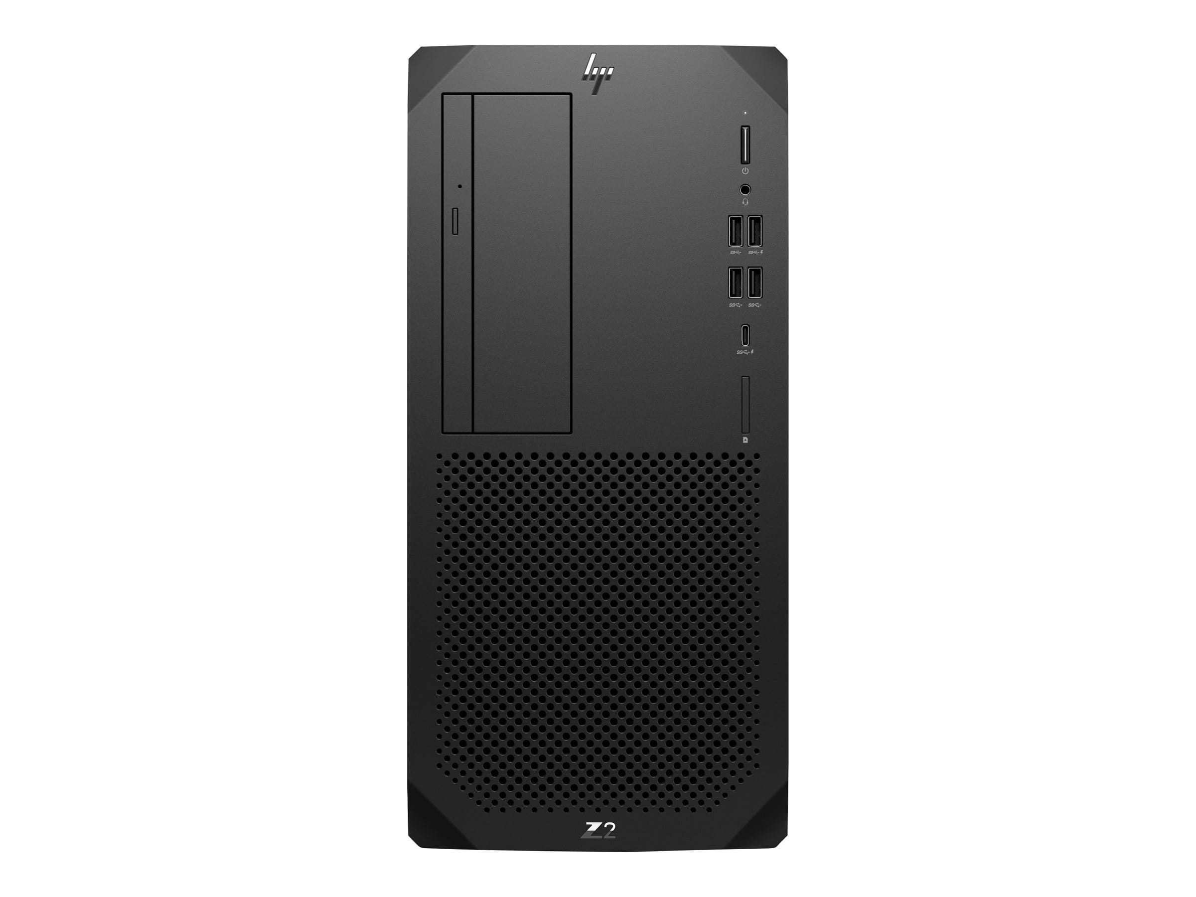HP Workstation Z2 G9 - Tower - 4U - 1 x Core i9 i9-14900K / 3.2 GHz - RAM 64 GB - SSD 2 TB - HP Z Turbo Drive, TLC - RTX A4000 - 1GbE - Win 11 Pro - Monitor: keiner - Tastatur: Deutsch - Schwarz - mit HP Wolf Pro Security Edition (1 J HP Workstation Z2 G9 - Tower - 4U - 1 x Core i9 i9-14900K / 3.2 GHz - RAM 64 GB - SSD 2 TB - HP Z Turbo Drive, TLC - RTX A4000 - 1GbE - Win 11 Pro - Monitor: keiner - Tastatur: Deutsch - Schwarz - mit HP Wolf Pro Security Edition (1 J