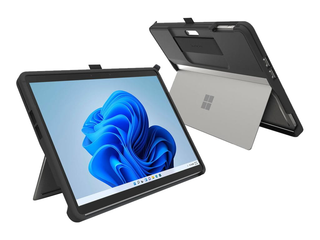 Kensington BlackBelt Rugged Case for Surface Pro 9 - Hintere Abdeckung für Tablet - widerstandsfähig - Thermoplastisches Elastomer (TPE)