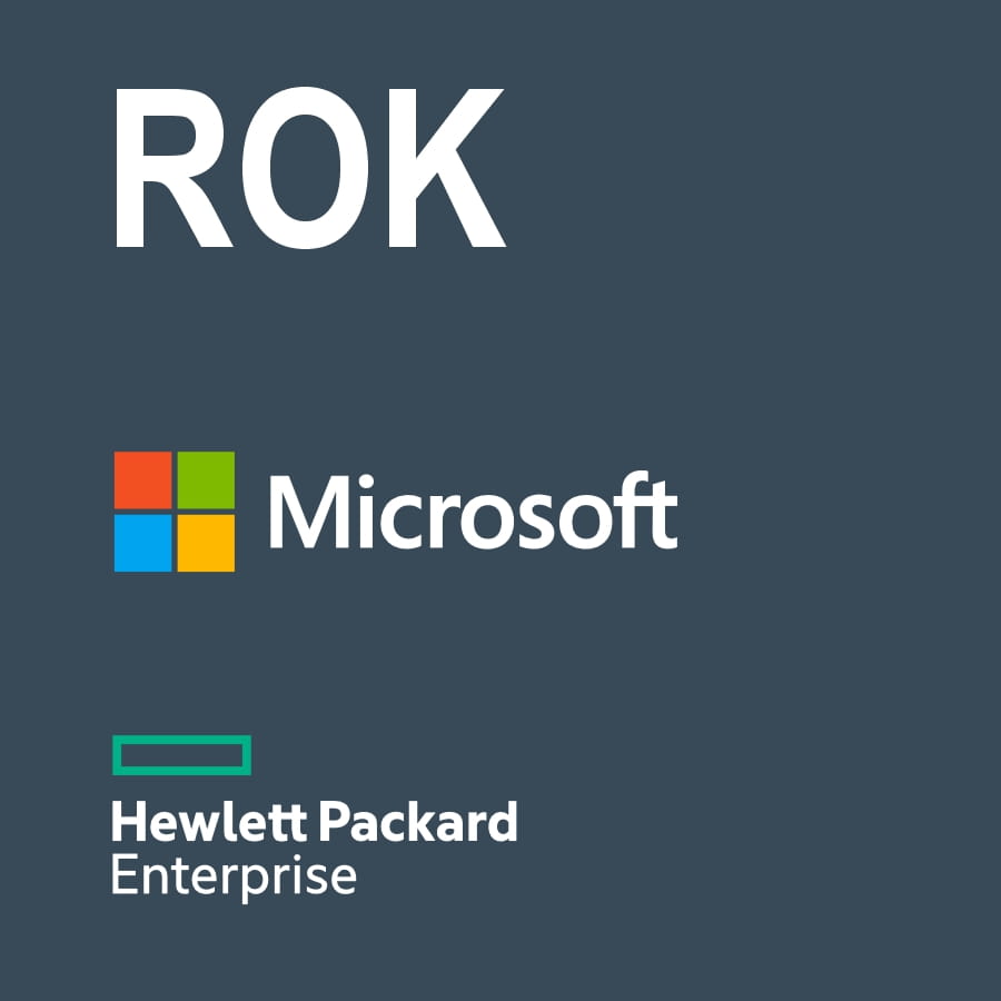 HPE Windows Server 2022 Standard 2 Core Add Lic ROK