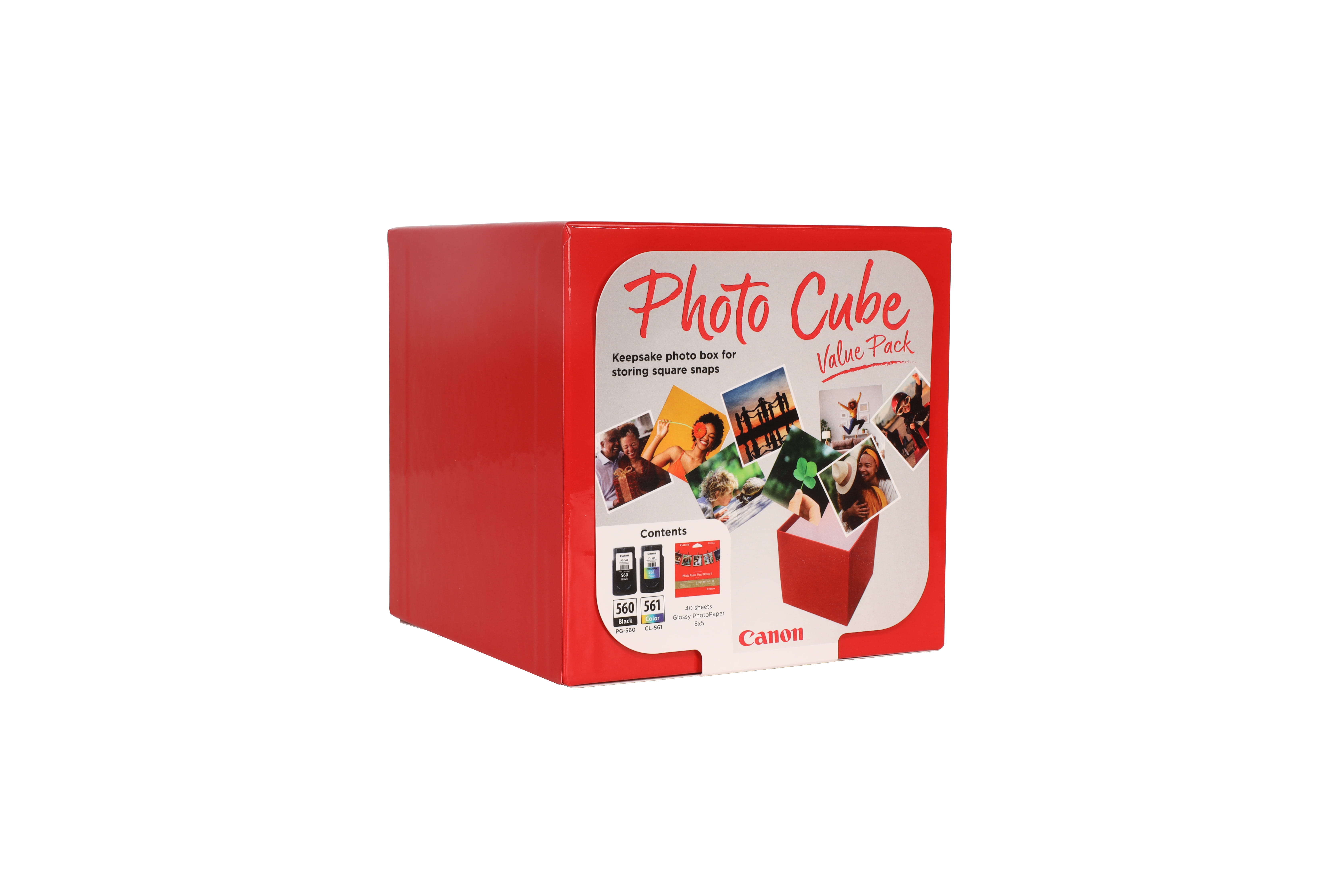 Canon PG-560/CL-561 Photo Value Pack - Glänzend - 0.27 mm - 2er-Pack - Farbe (Cyan, Magenta, Gelb)