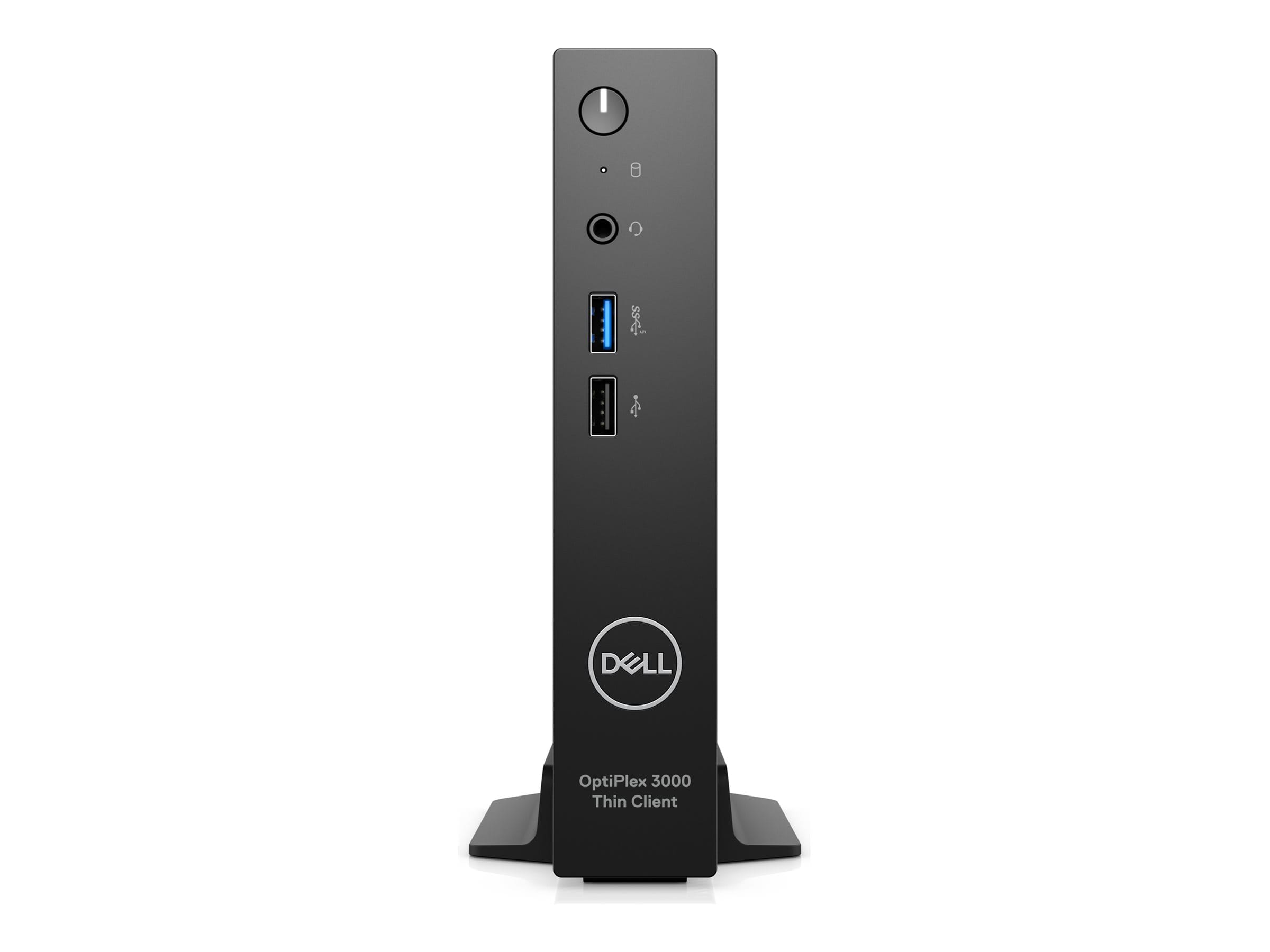 Dell OptiPlex 3000 Thin Client - Thin Client - DTS - 1 x Pentium Silver N6005 / 2 GHz - RAM 8 GB - SSD 256 GB - NVMe, Class 35 - UHD Graphics - Wi-Fi 6E, Bluetooth, 1GbE - WLAN: 802.11a/b/g/n/ac/ax (Wi-Fi 6E)