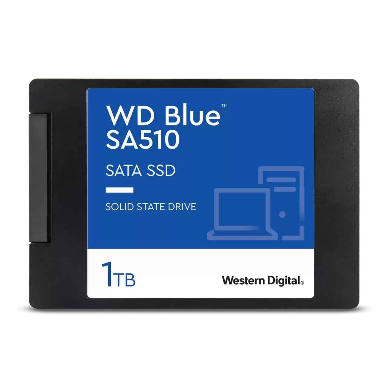 SanDisk WD Blue SA510 WDS100T3B0A - SSD - 1 TB - intern - 2.5" (6.4 cm)