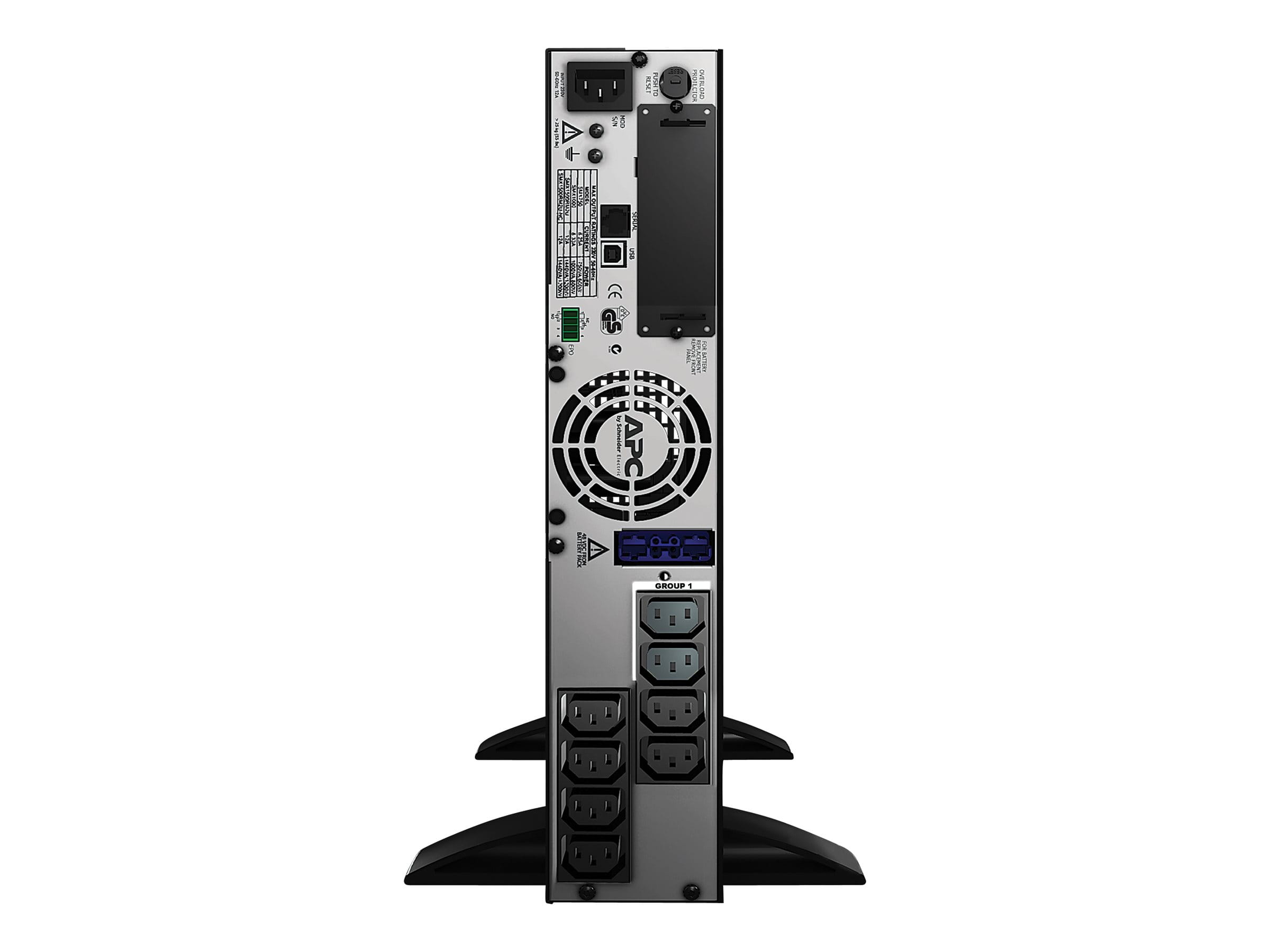 APC Smart-UPS X 750 Rack/Tower LCD - USV (Rack - einbaufähig) - Line-Interactive-USV