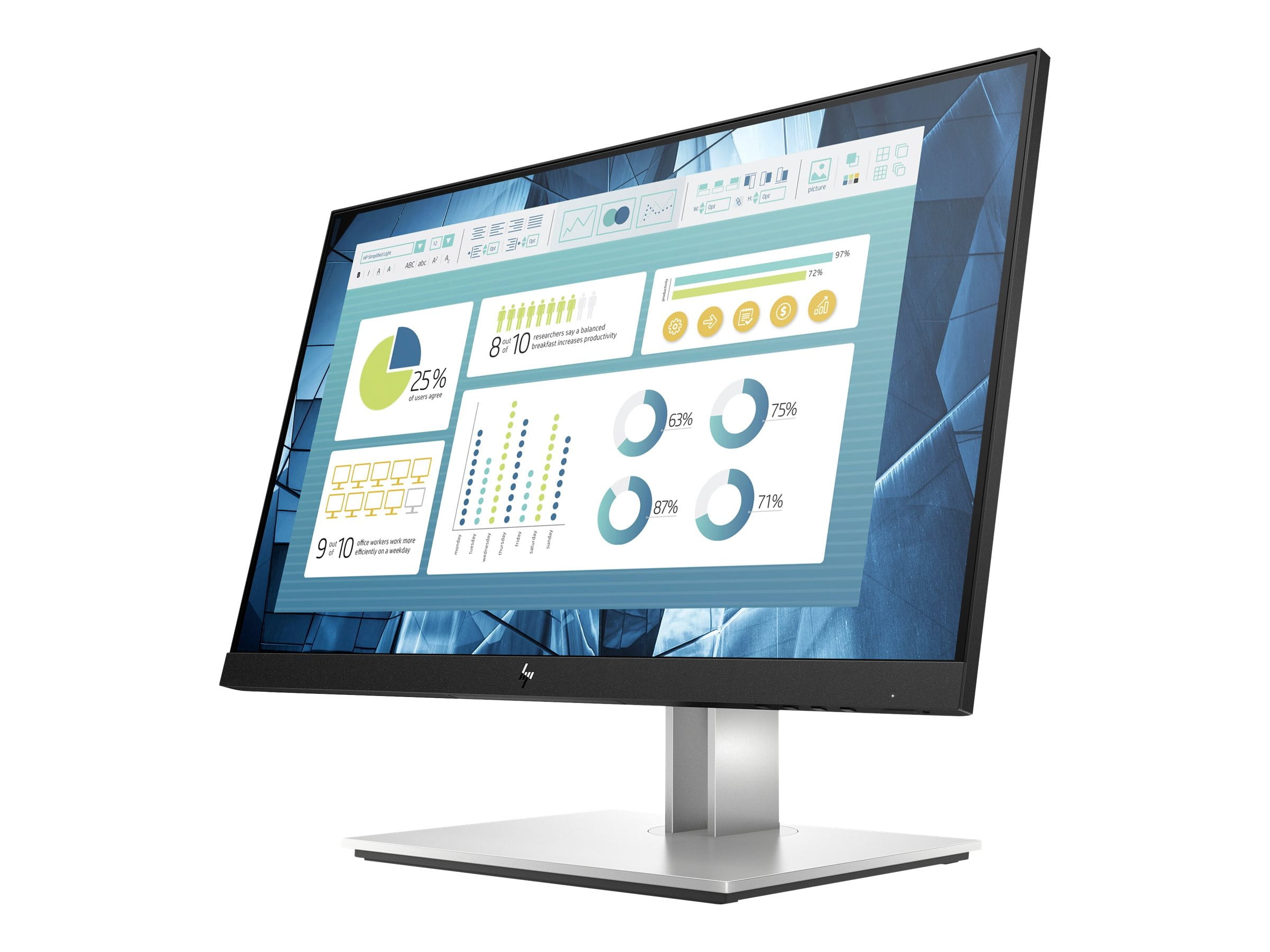 HP E22 G4 - E-Series - LED-Monitor - 55.9 cm (22")