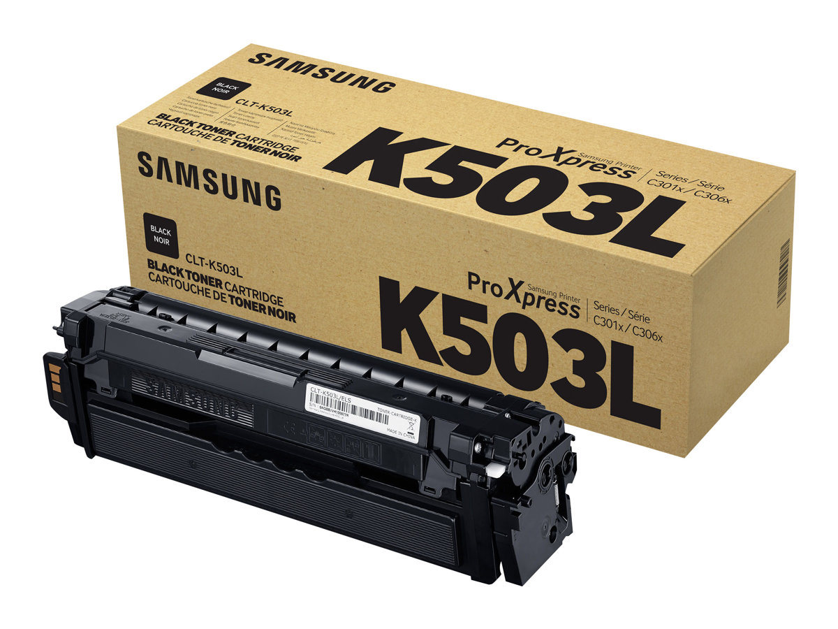 HP Samsung CLT-K503L - Hohe Ergiebigkeit - Schwarz - Original - Tonerpatrone (SU147A)