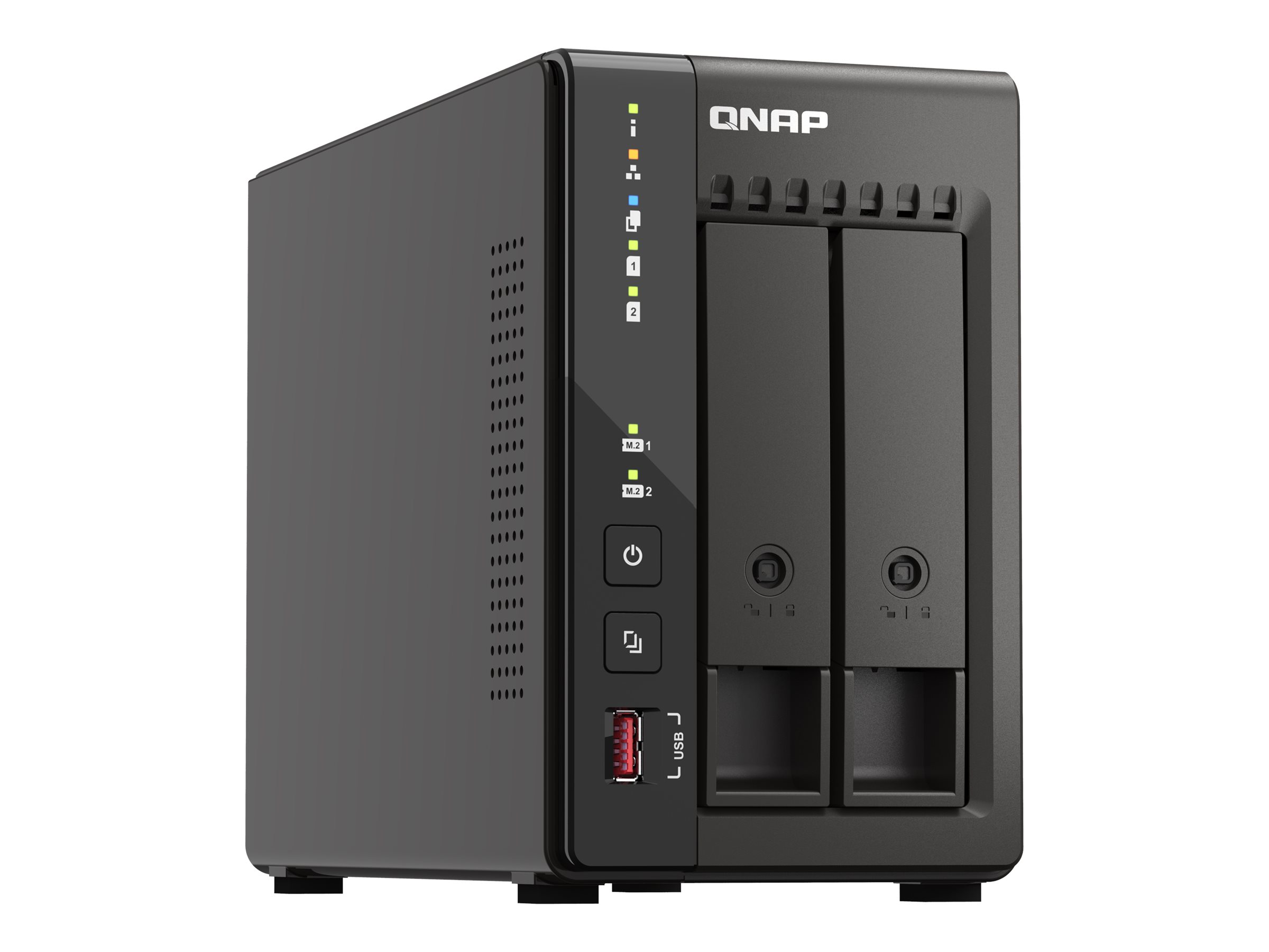 QNAP TS-253E - NAS-Server - 2 Schächte - SATA 6Gb/s