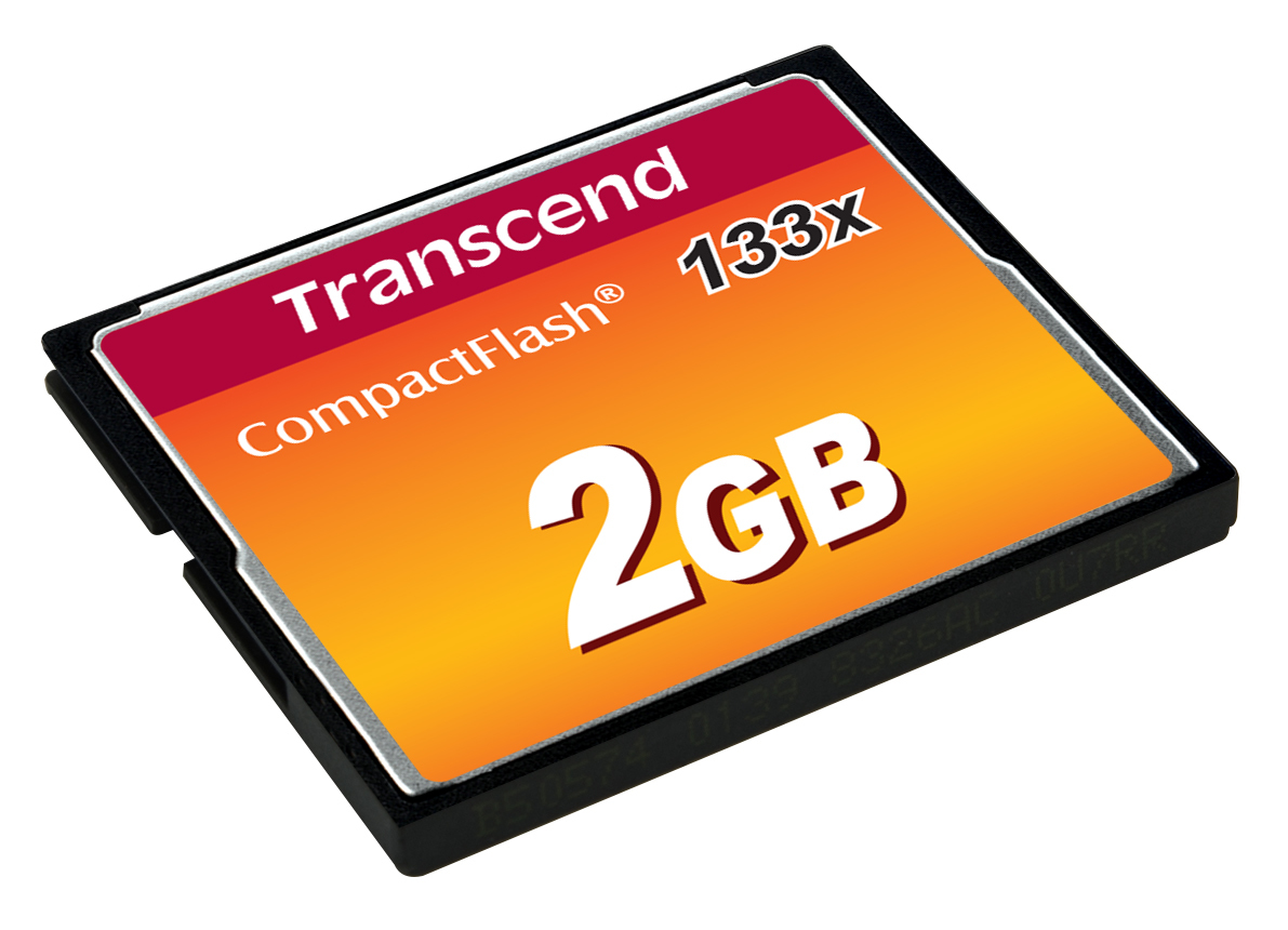 Transcend Flash-Speicherkarte - 2 GB - 133x