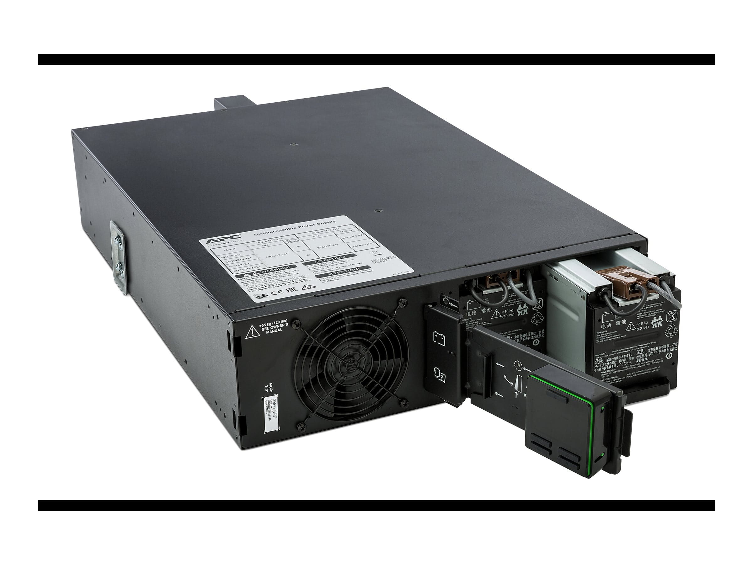APC Smart-UPS SRT 5000VA RM - USV (Rack - einbaufähig) - Online-USV APC Smart-UPS SRT 5000VA RM - USV (Rack - einbaufähig) - Online-USV