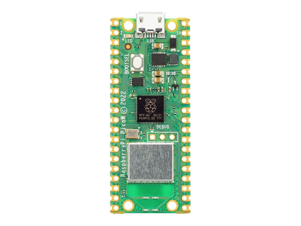 Raspberry Pi Pi Pico W - Development Board - Raspberry Pi RP2040 / 133 MHz