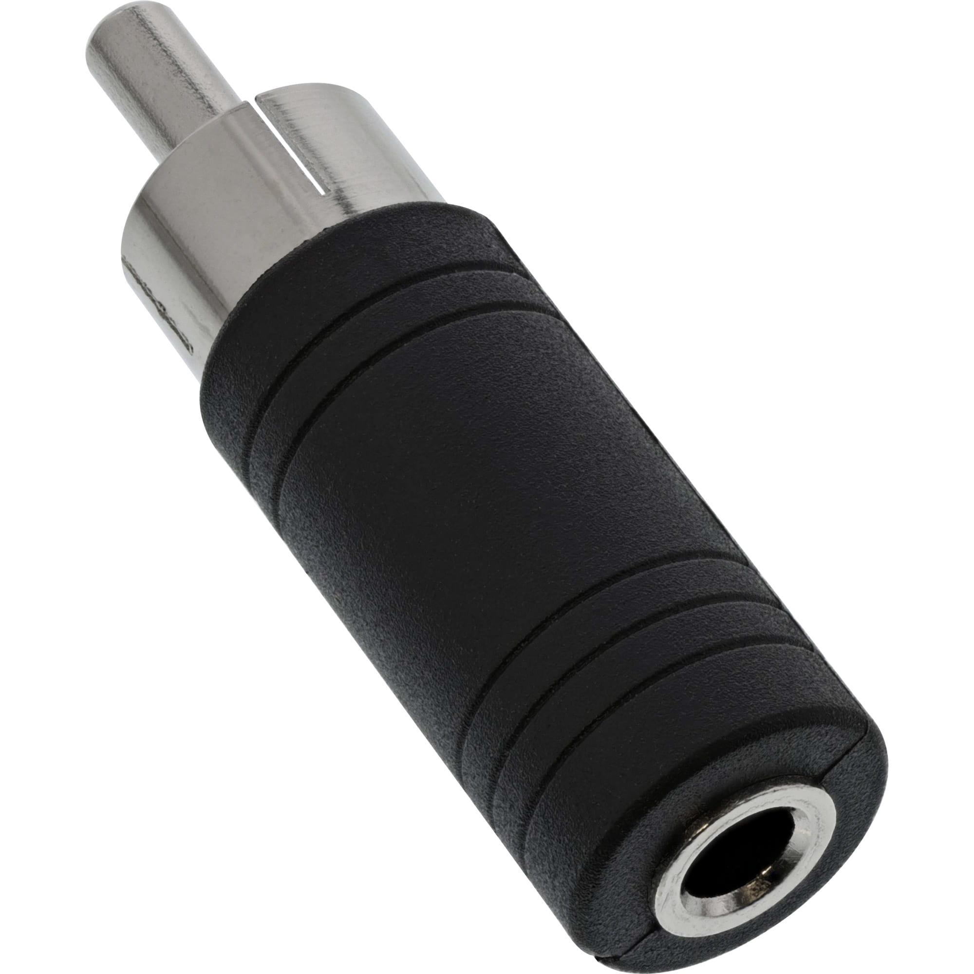 InLine Audio Adapter - Cinch Stecker auf 3,5mm Klinke Buchse - Mono