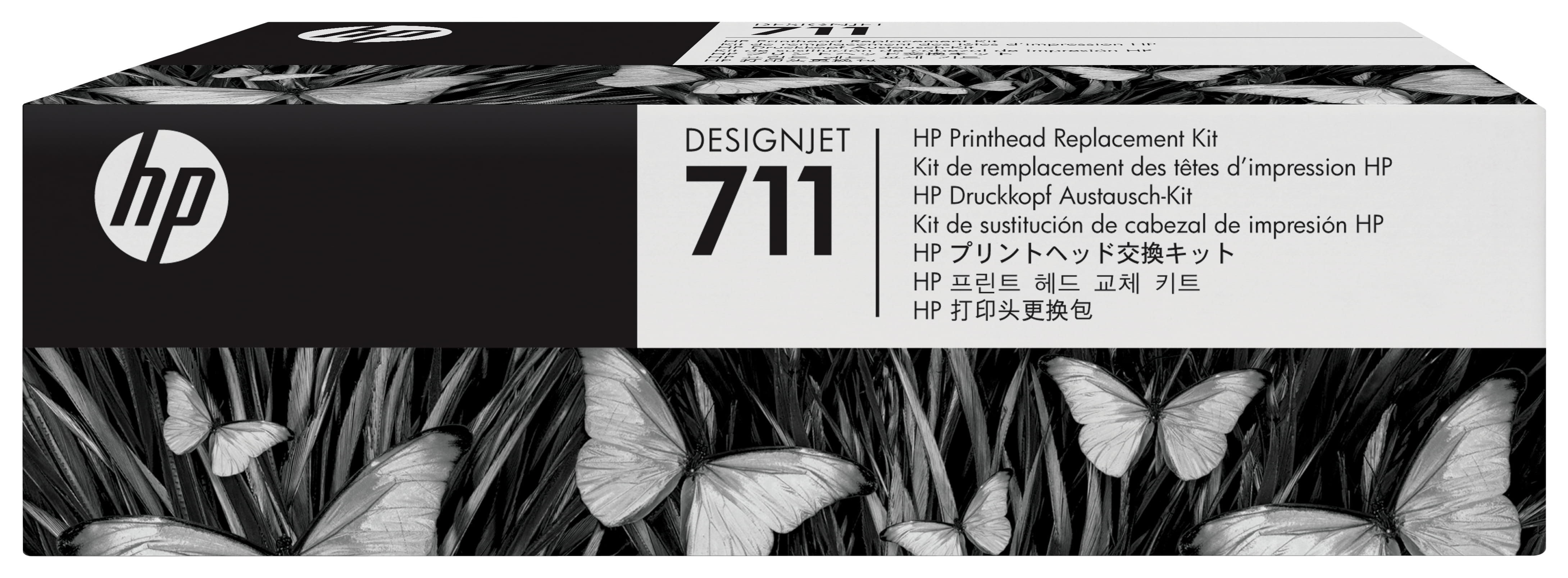 HP 711 - Schwarz, Gelb, Cyan, Magenta - Druckkopf