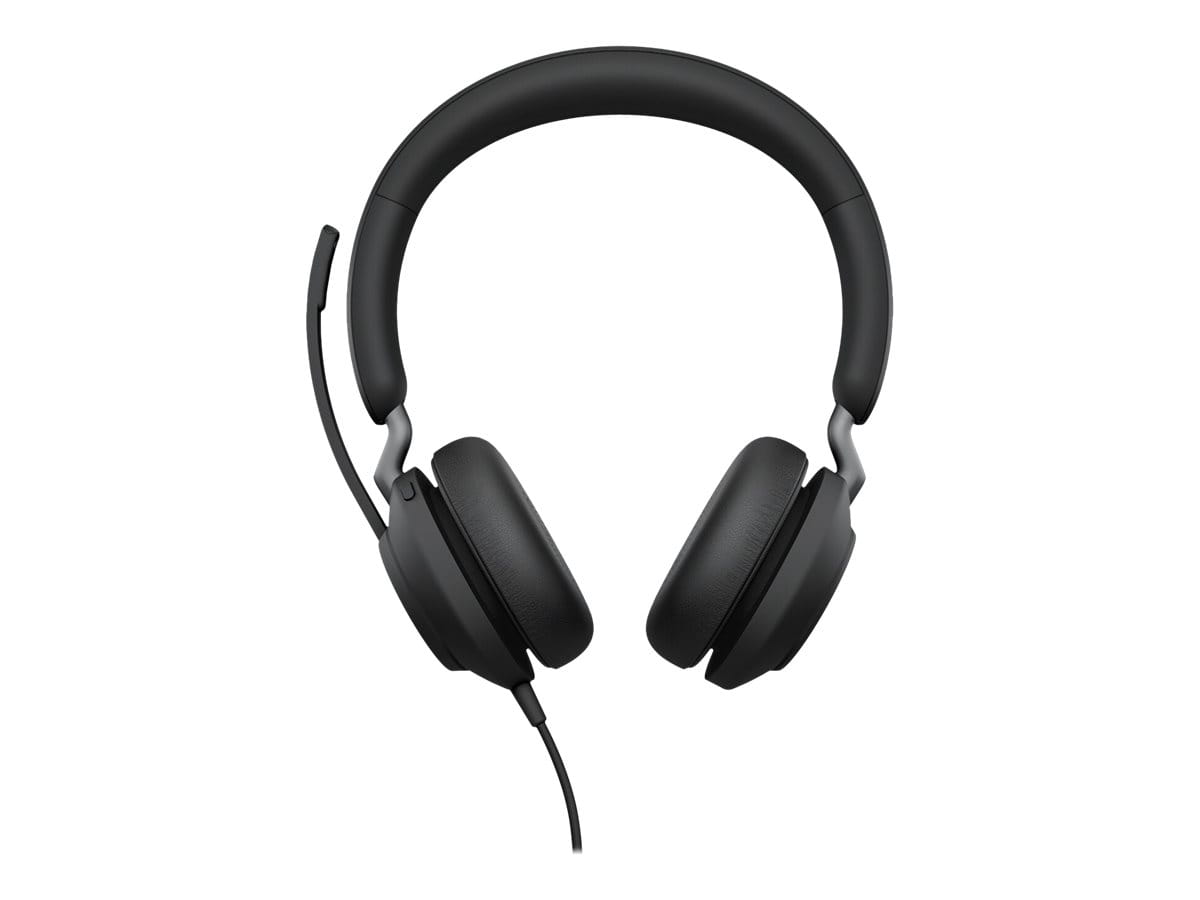 Jabra Evolve2 40 SE USB-C Stereo UC black Ext. Cord