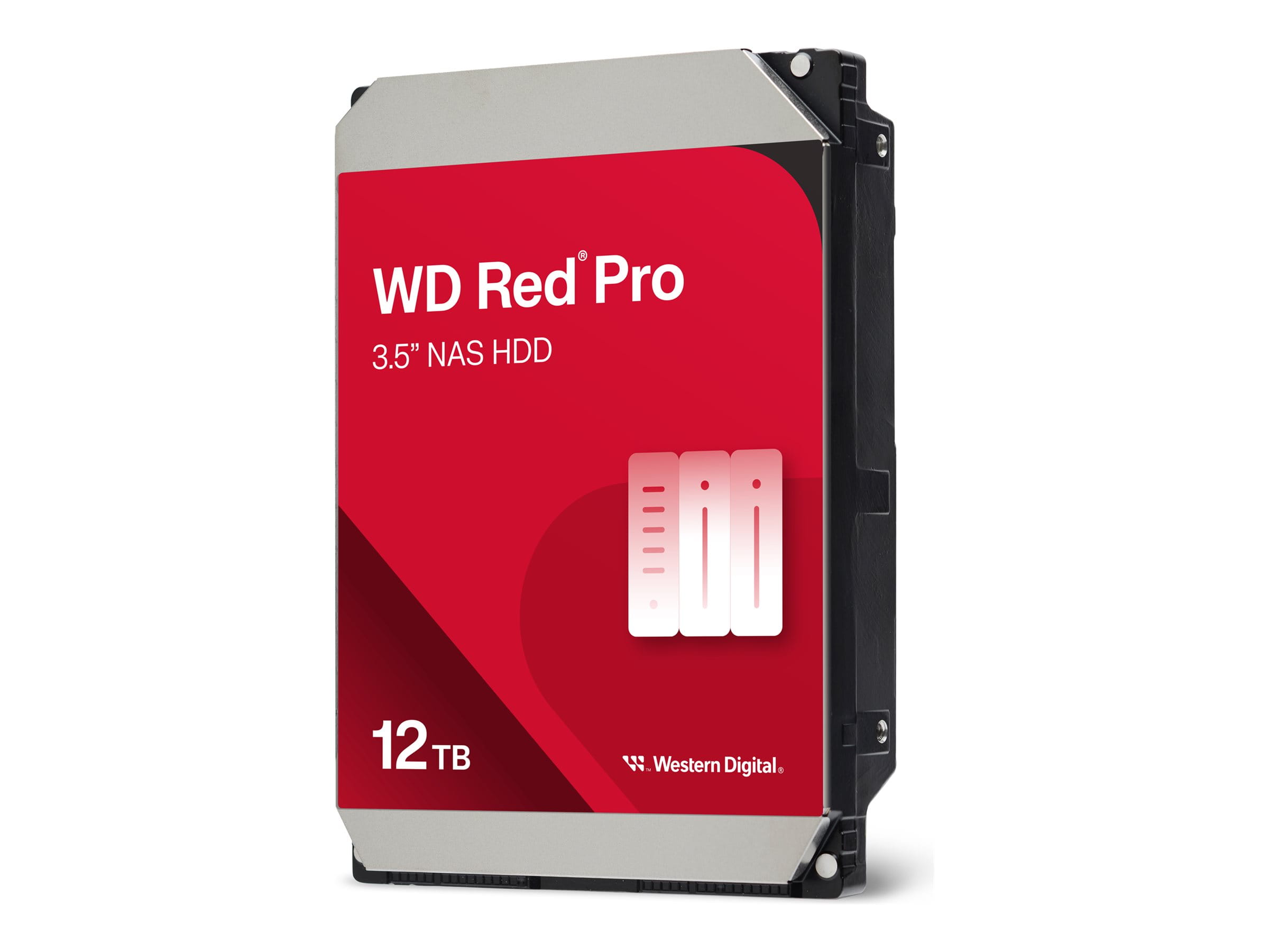 WD Red Pro WD121KFBX - Festplatte - 12 TB - intern - 3.5" (8.9 cm)