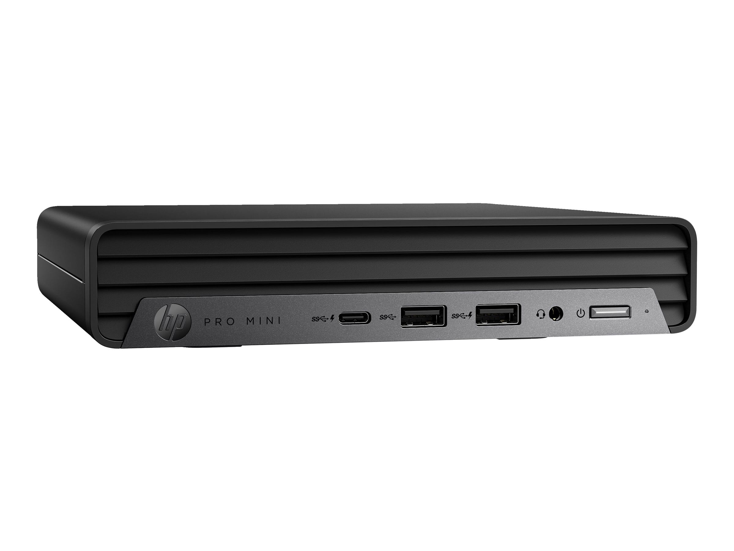 HP Pro 400 G9 - Mini - Core i5 i5-14500T / 1.7 GHz - RAM 8 GB - SSD 256 GB - NVMe - UHD Graphics 770 - 1GbE, Wi-Fi 6E, Bluetooth Dual-Mode - WLAN: 802.11a/b/g/n/ac/ax (Wi-Fi 6E)