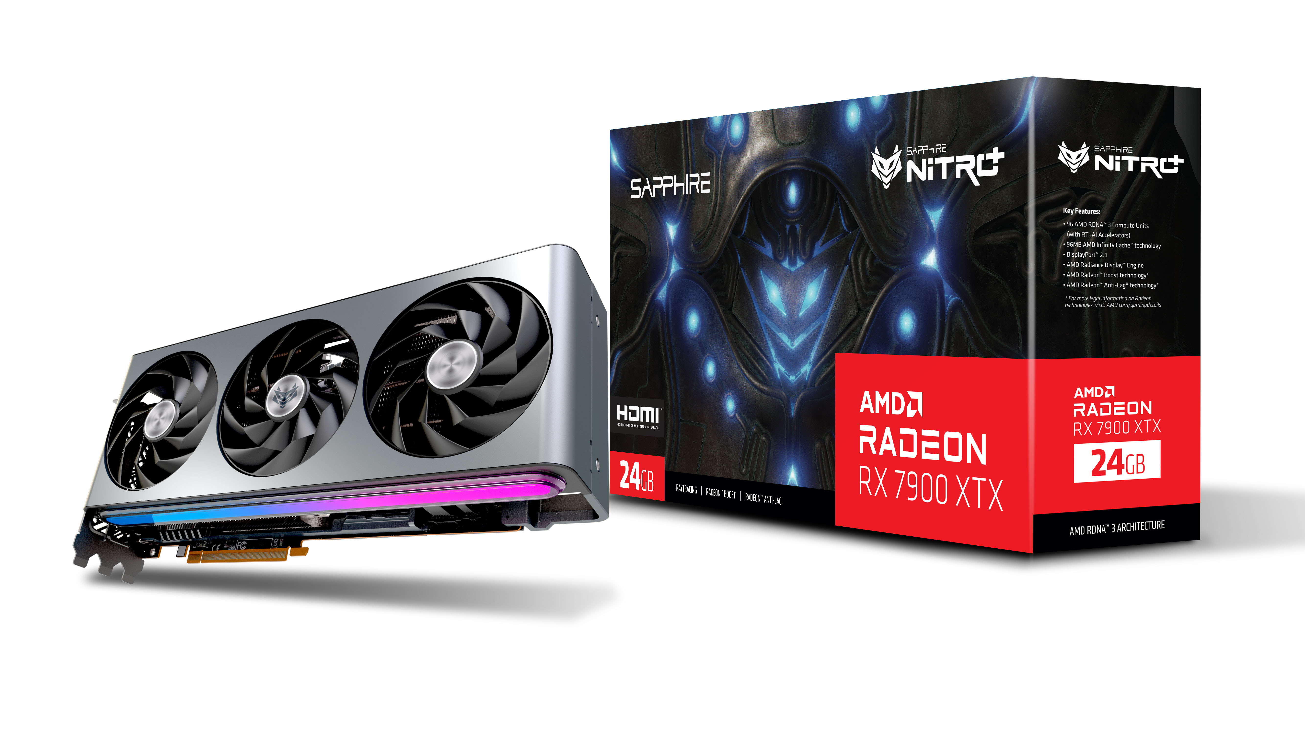 Sapphire NITRO+ Radeon RX 7900 XTX Vapor-X - Grafikkarten