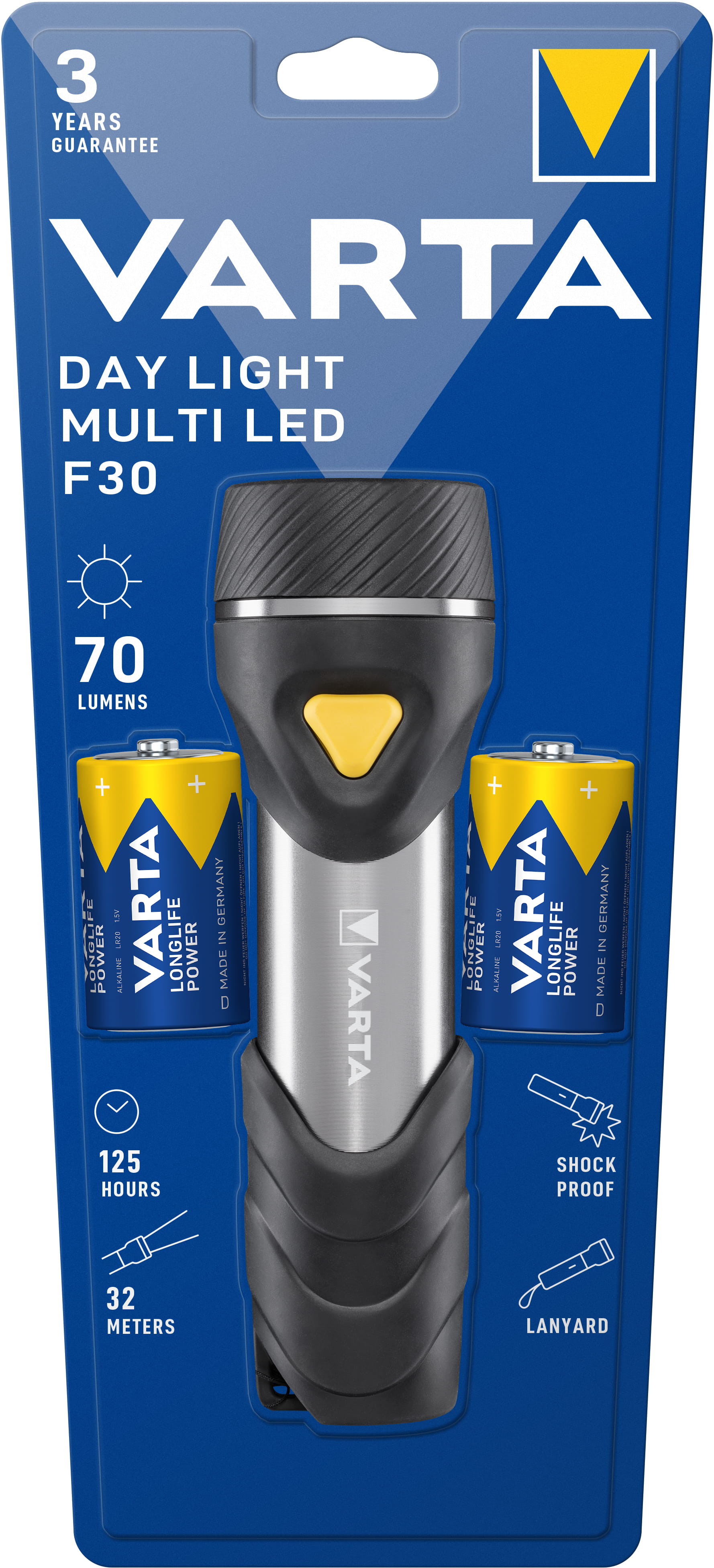 Varta Day Light Multi LED F30 - Taschenlampe