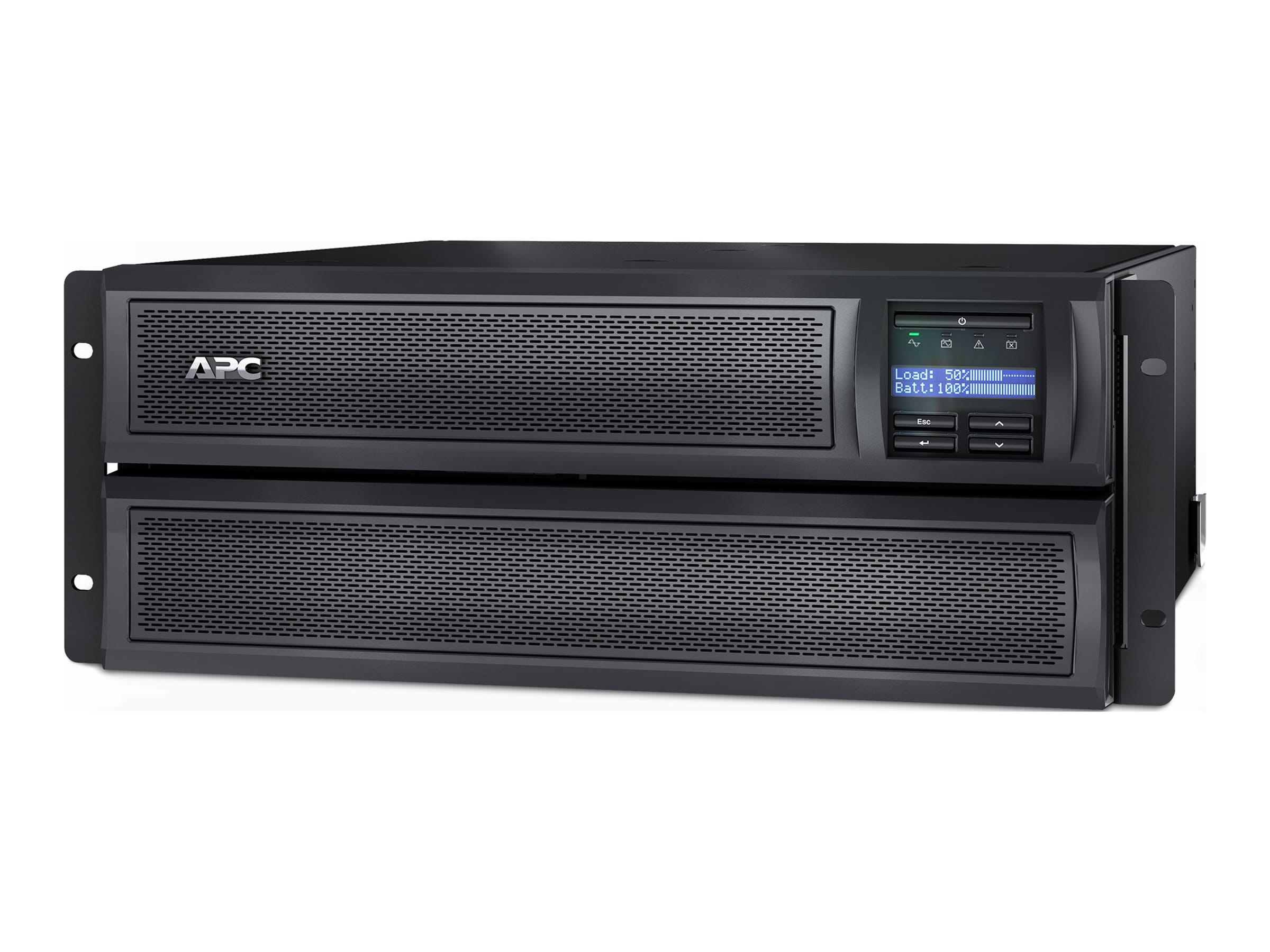 APC Smart-UPS X 3000VA Short Depth Tower/Rack LCD - USV (in Rack montierbar/extern) - Line-Interactive-USV