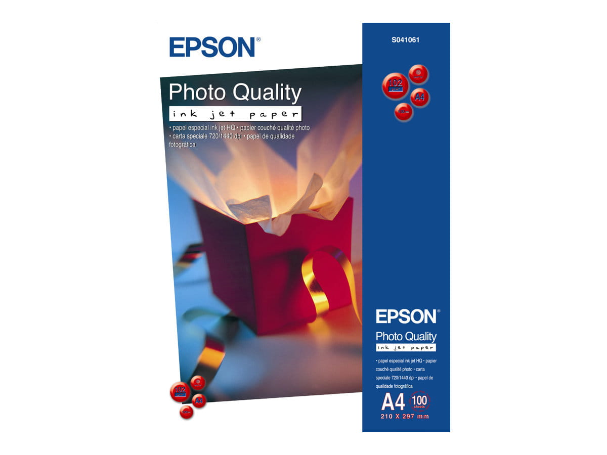 Epson Photo Quality Ink Jet Paper - Matt - beschichtet - Pure White - A4 (210 x 297 mm)