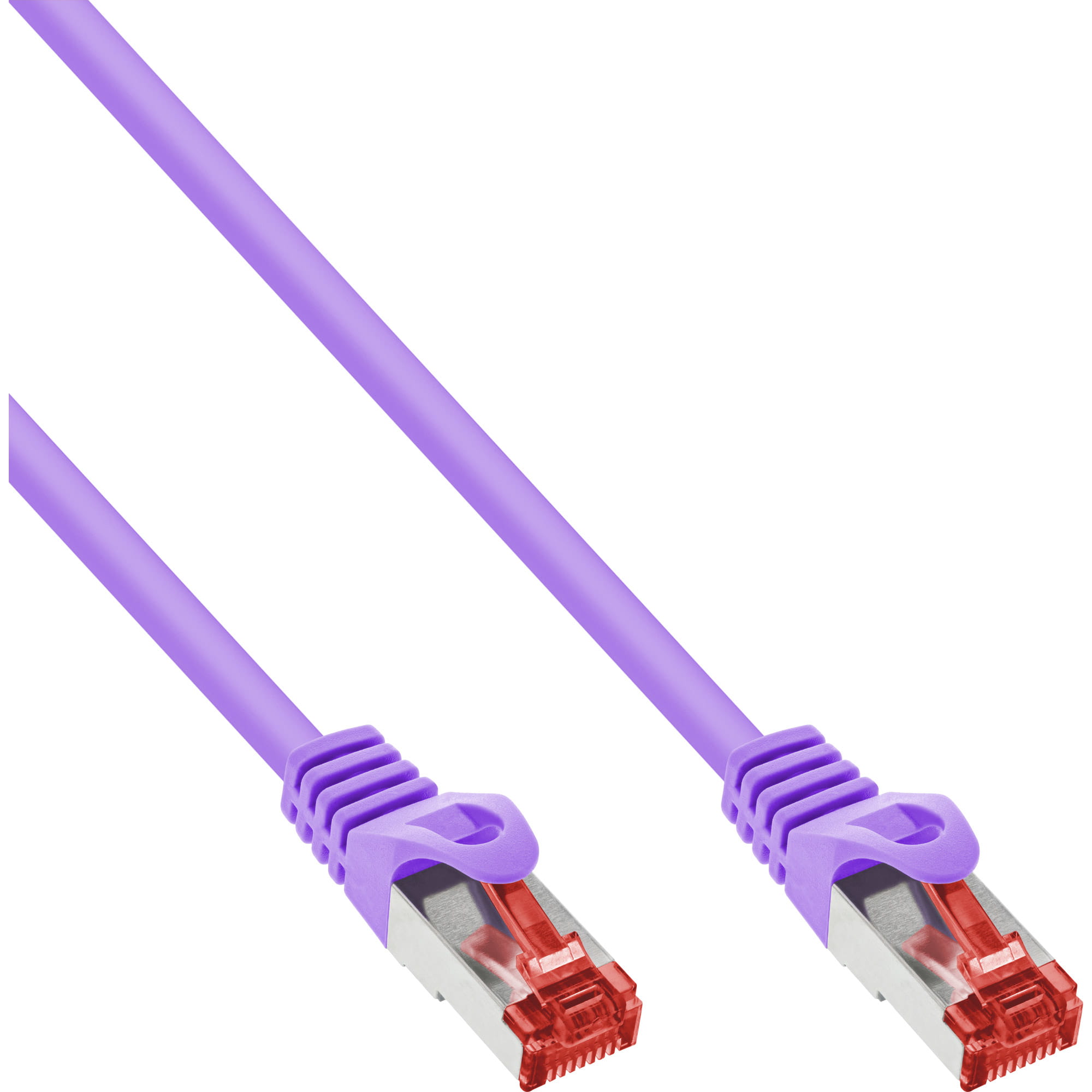 InLine Patchkabel - S/FTP (PiMf) - Cat.6 - 250MHz - PVC - Kupfer - violett - 20m