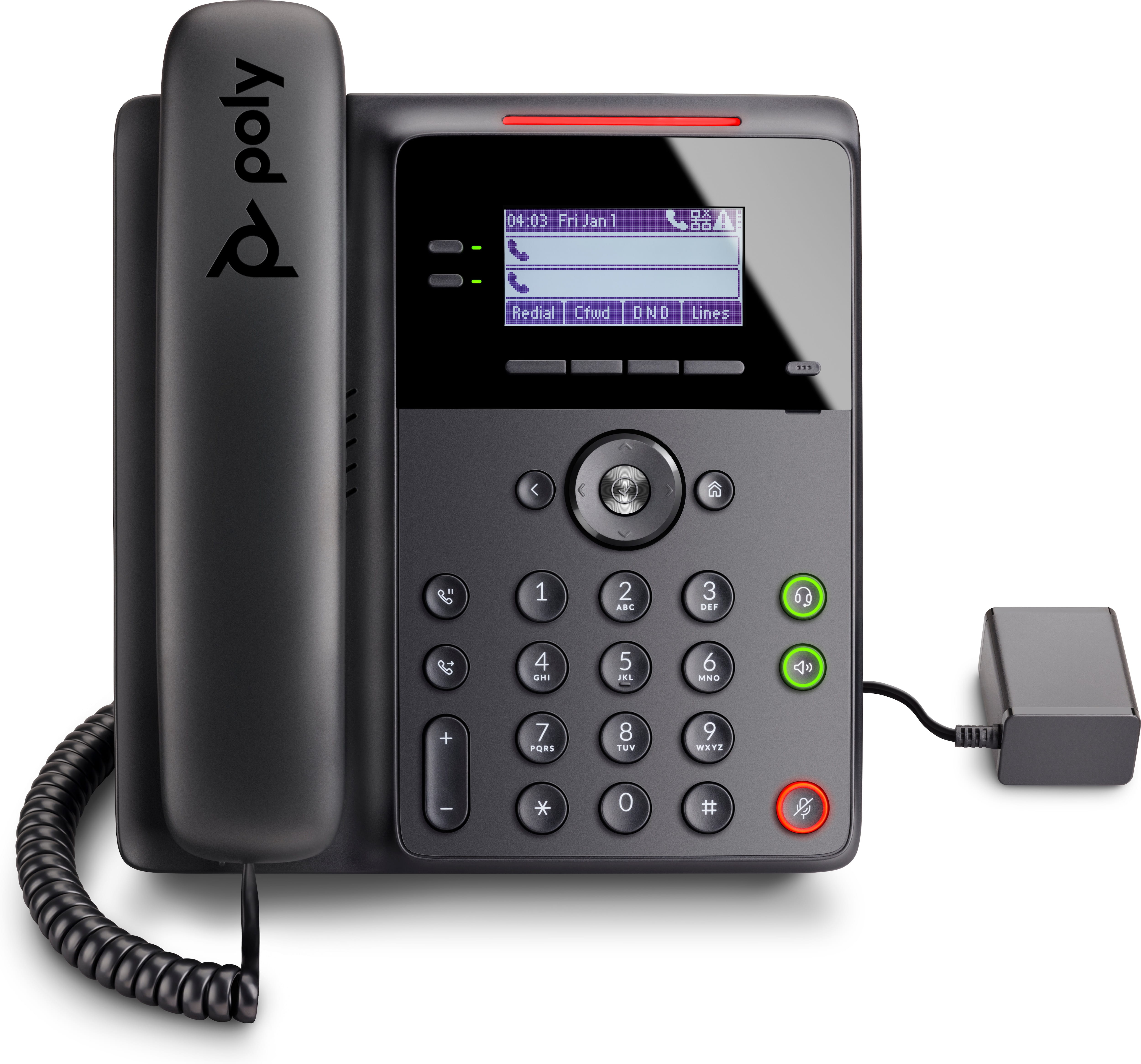 HP Poly Edge B30 - VoIP-Telefon - fünfwegig Anruffunktion