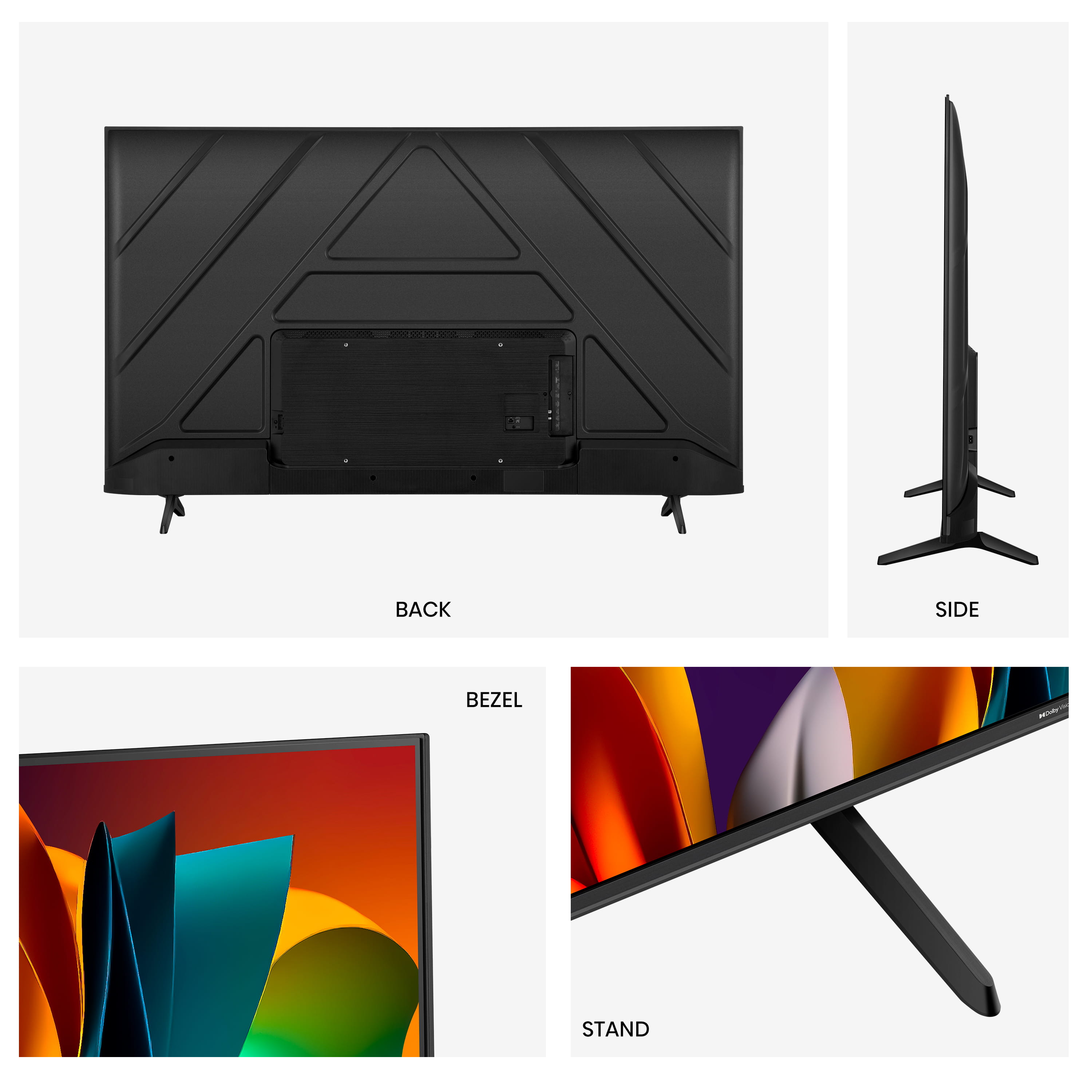 Hisense 43A6N, 109,2 cm (43"), 3840 x 2160 Pixel, LED, Smart-TV, WLAN, Schwarz
