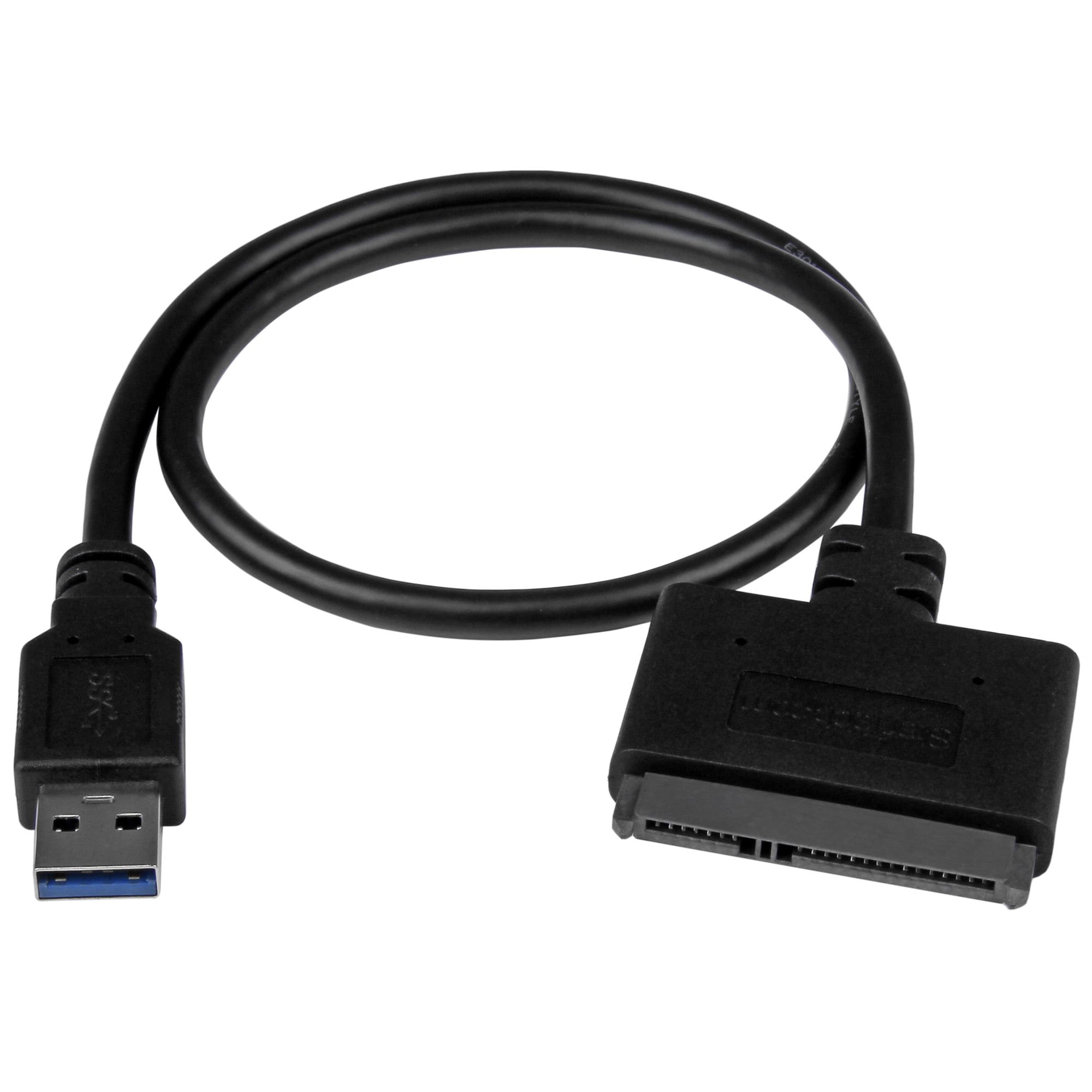 StarTech.com USB 3.1 auf 2,5 (6,4cm) SATA III Adapter Kabel mit UASP - USB 3.1 zu SATA SSD/HDD Konverter / Adapterkabel - Speicher-Controller - 2.5" (6.4 cm)