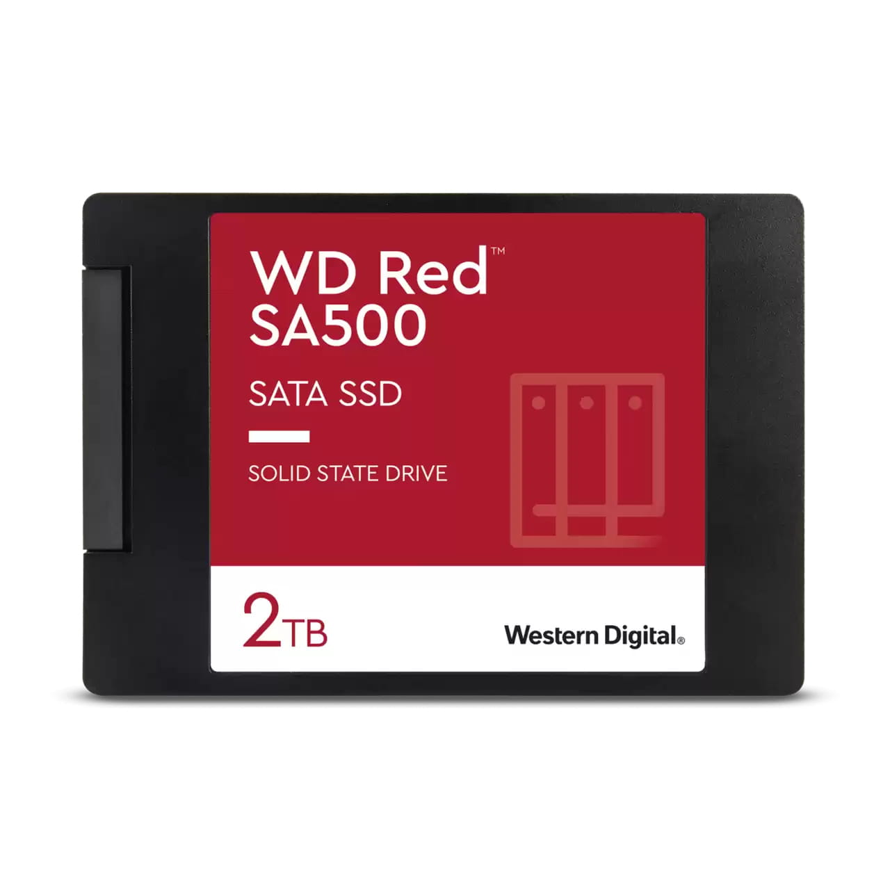 WD Red SA500 WDS200T2R0A - SSD - 2 TB - intern - 2.5" (6.4 cm)