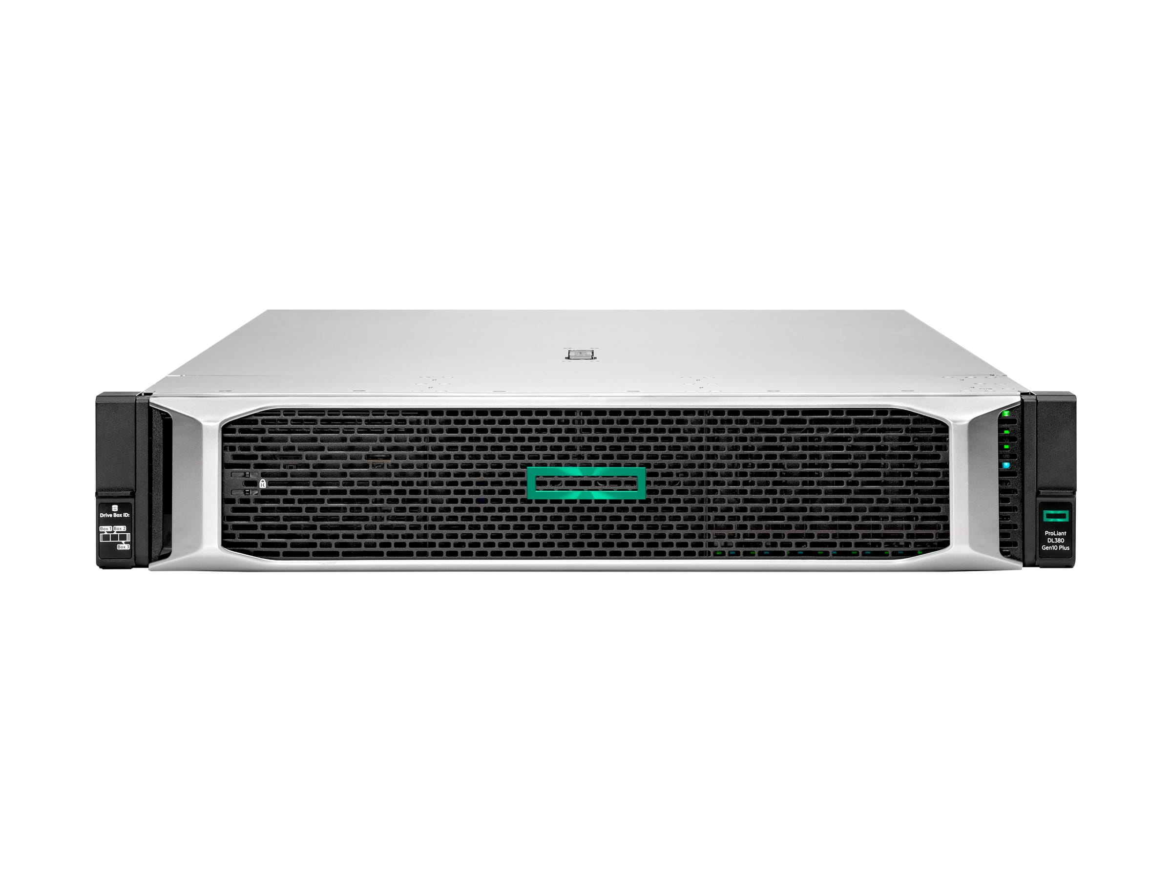 HPE ProLiant DL380 Gen10 - Server - Rack-Montage - 2U - zweiweg - 1 x Xeon Silver 4310 / 2.1 GHz - RAM 64 GB - SATA/SAS - Hot-Swap 6.4 cm (2.5")