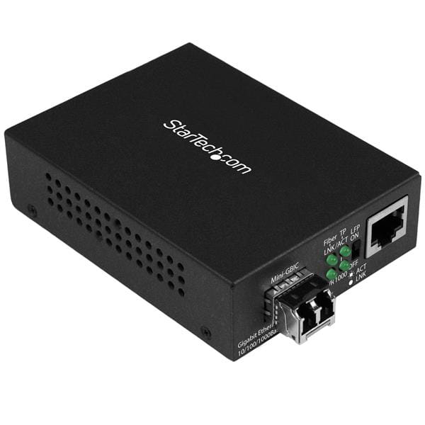 StarTech.com Gigabit Ethernet Glasfaser Medienkonverter