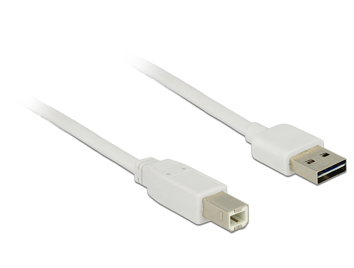 Delock Easy - USB-Kabel - USB (M) umkehrbar bis USB Typ B (M)
