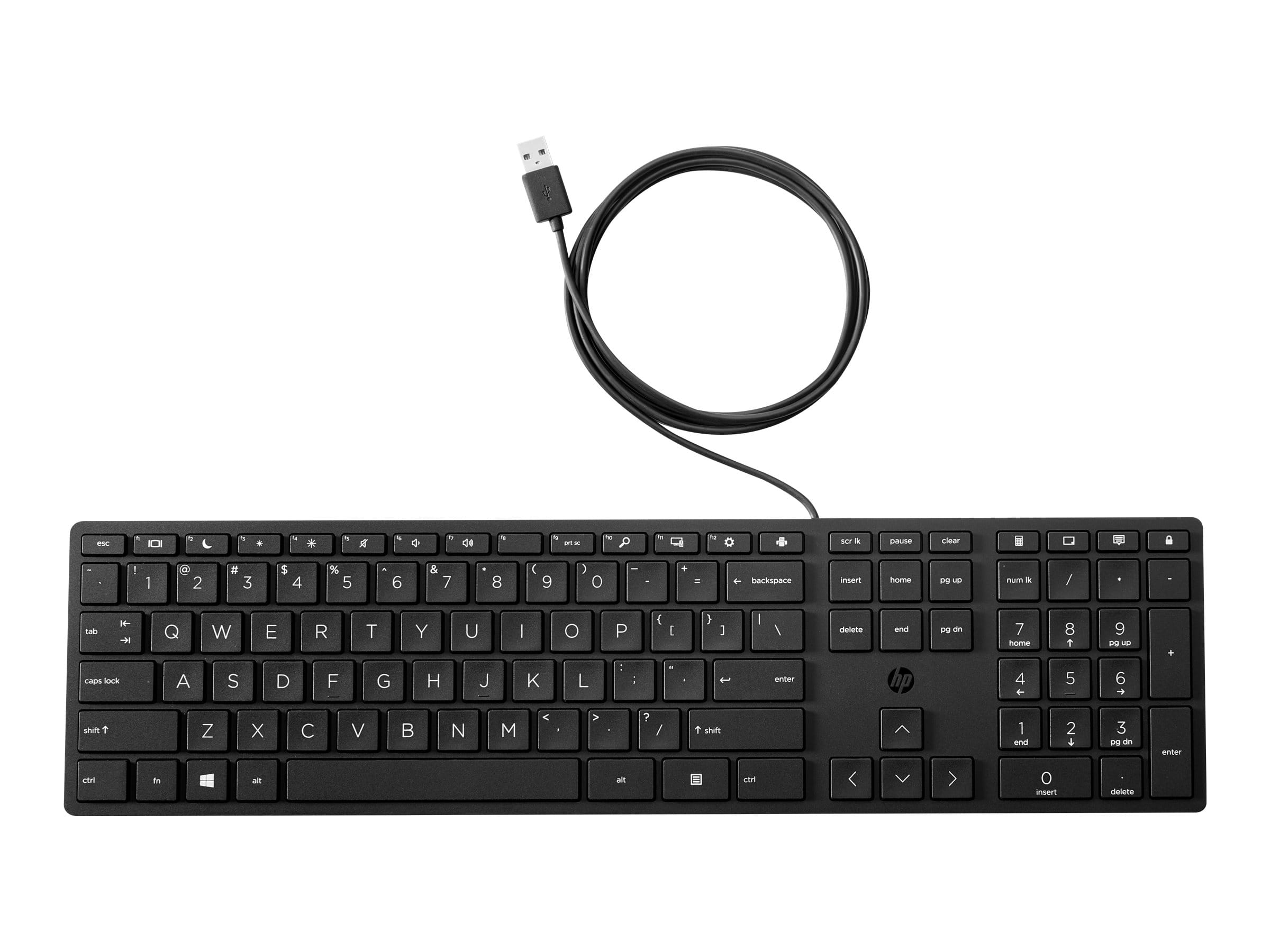 HP Desktop 320K - Tastatur - USB - Norwegisch