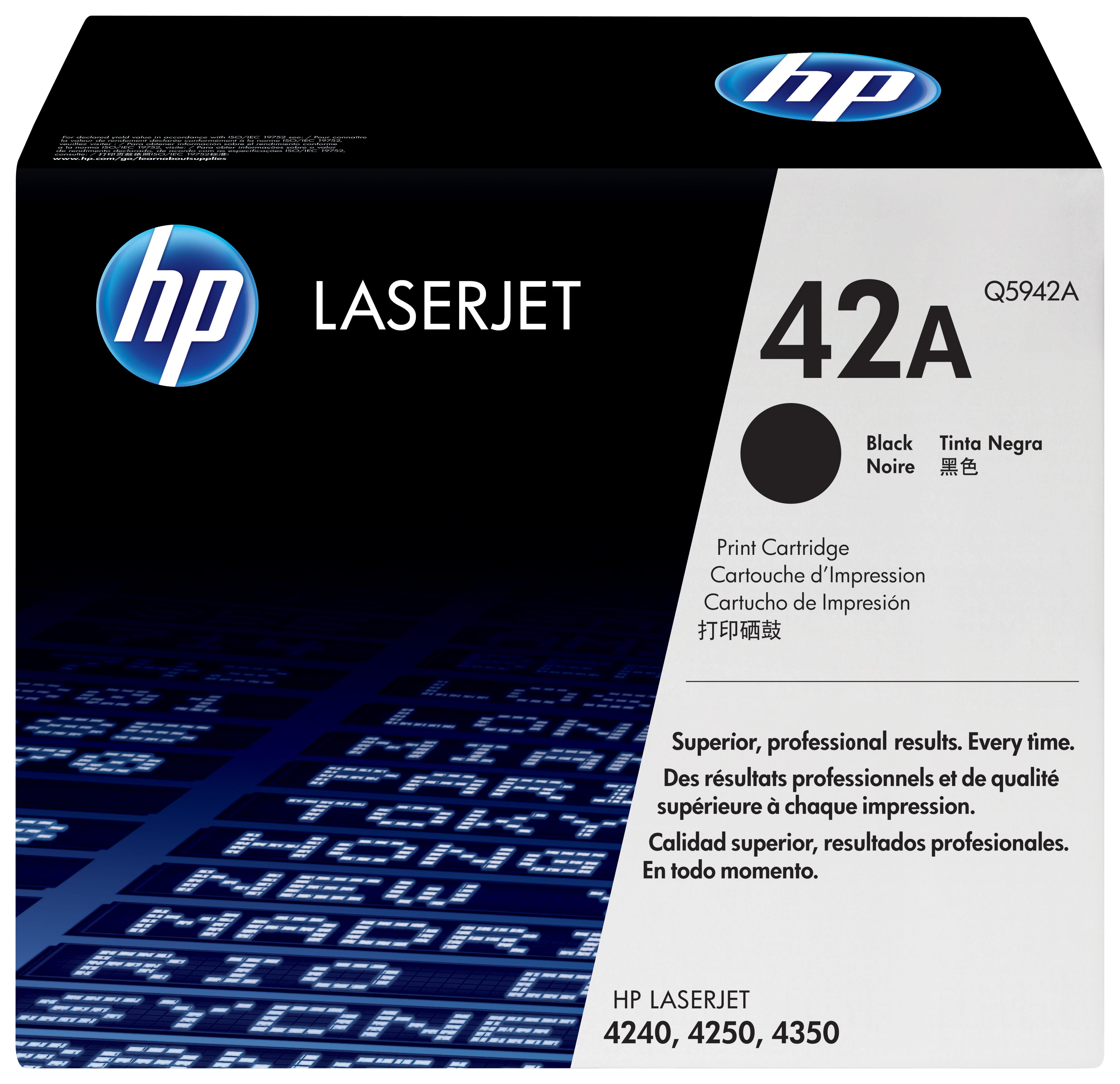 HP 42A - Schwarz - original - LaserJet - Tonerpatrone (Q5942A)