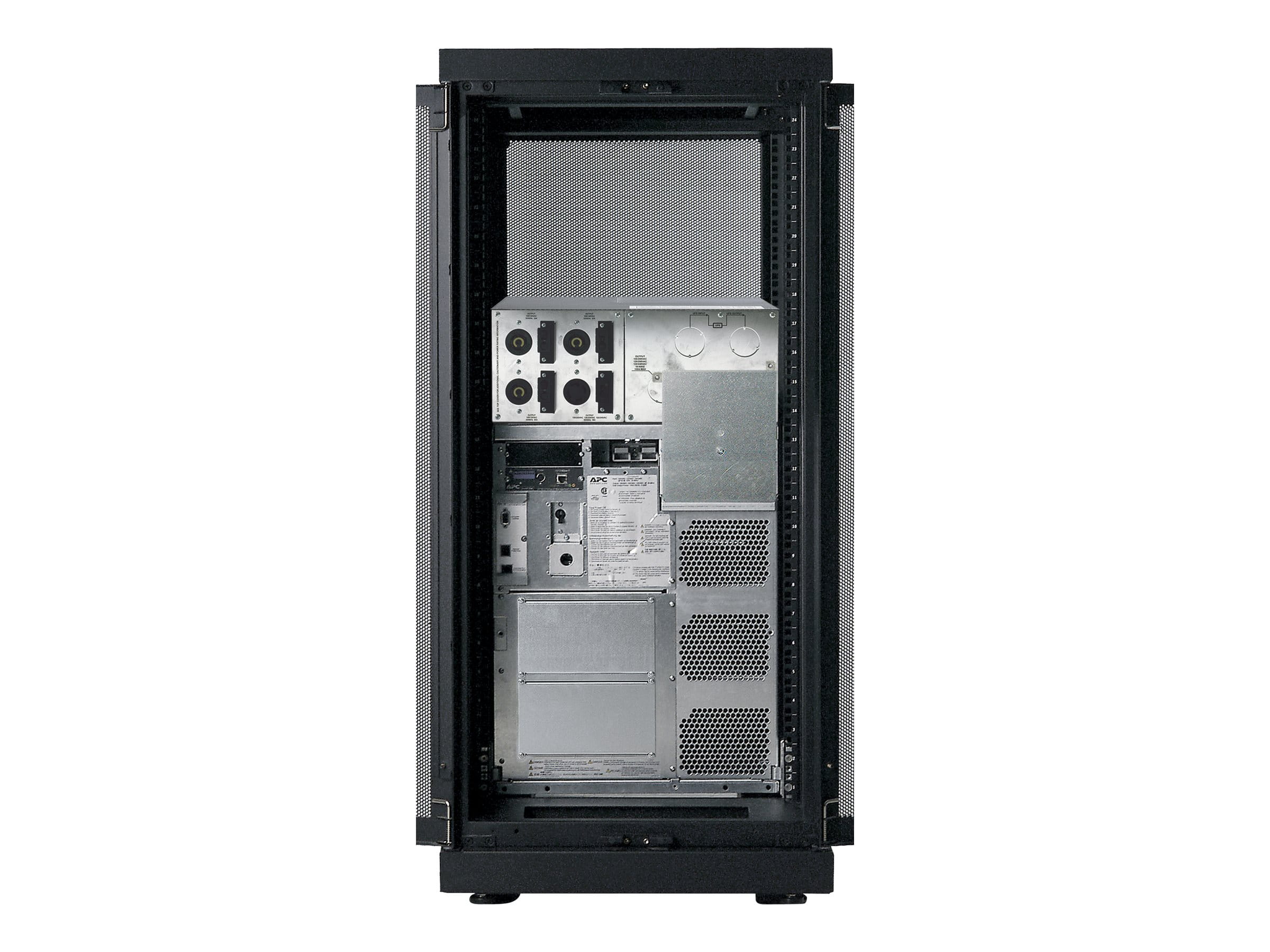 APC NetShelter SX - Schrank - Schwarz - 24U - 48.3 cm (19") APC NetShelter SX - Schrank - Schwarz - 24U - 48.3 cm (19")