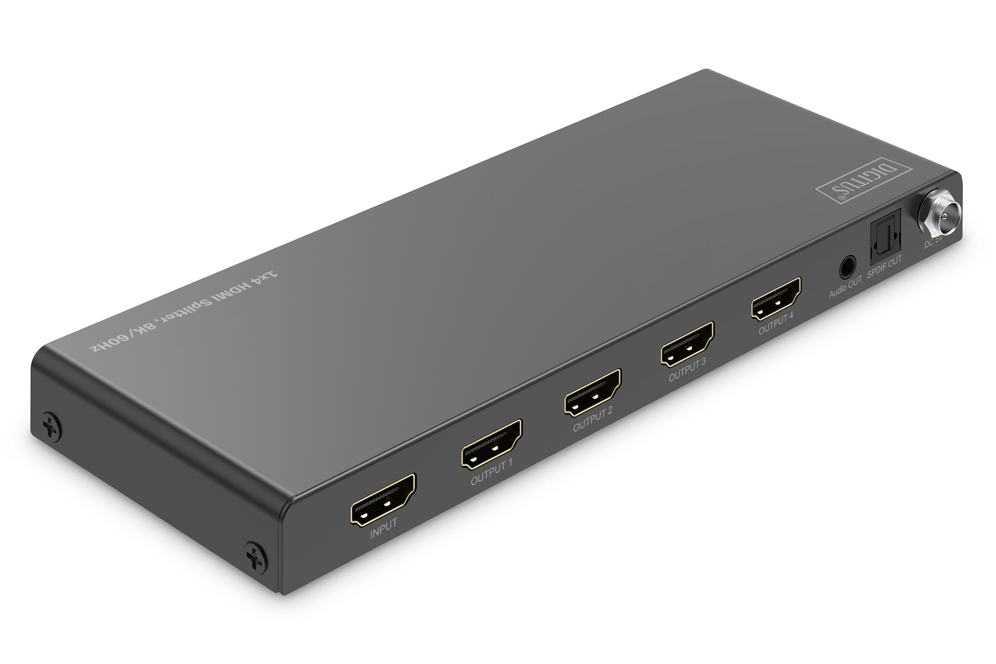 DIGITUS 8K HDMI Splitter, 1x4