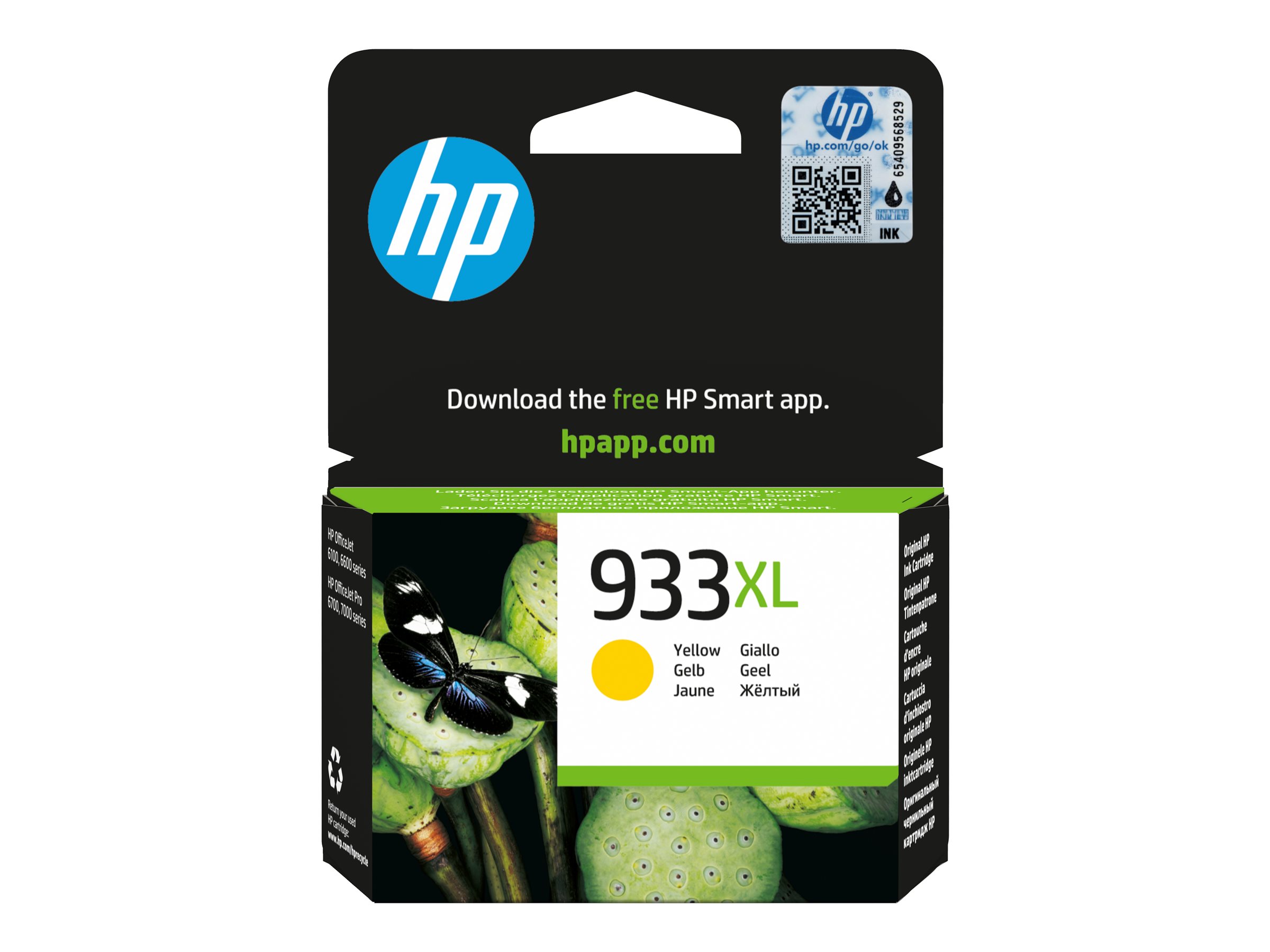 HP 933XL - Hohe Ergiebigkeit - Gelb - original