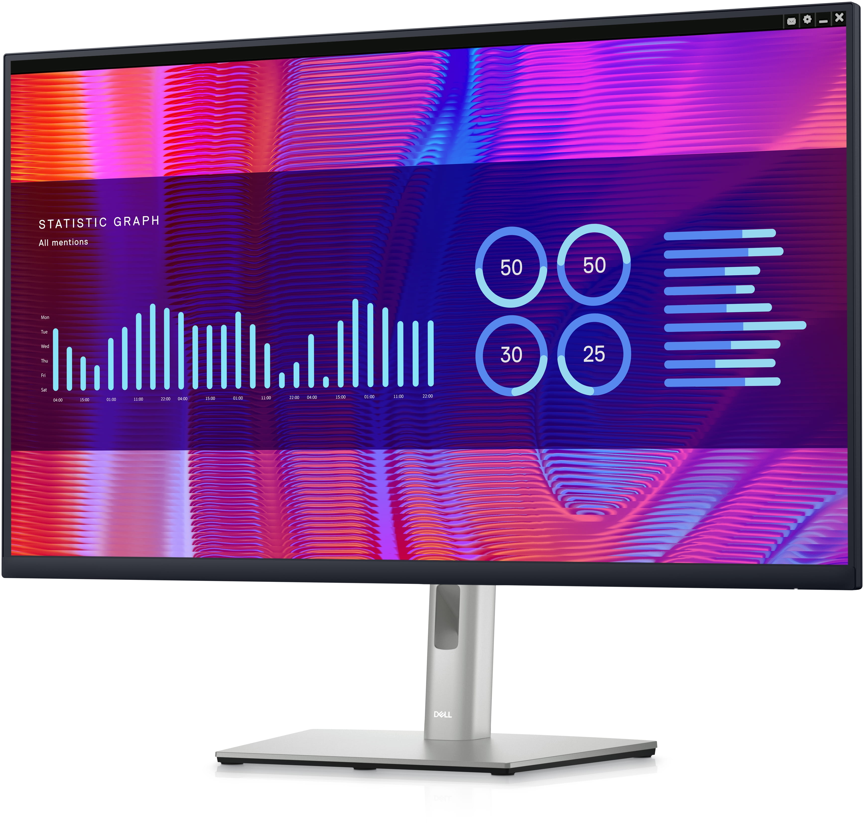 Dell P3223DE - LED-Monitor - 80 cm (31.5") - 2560 x 1440 QHD @ 60 Hz