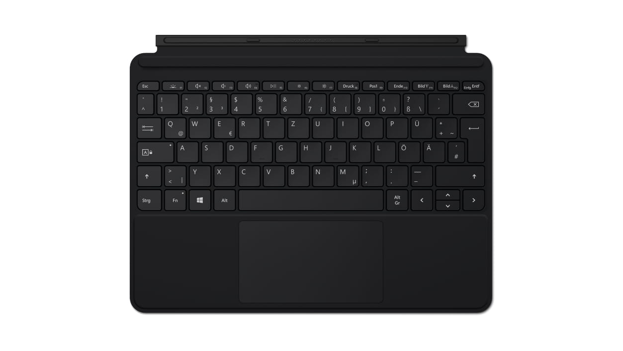 Microsoft Surface Go Type Cover - Tastatur - mit Trackpad, Beschleunigungsmesser