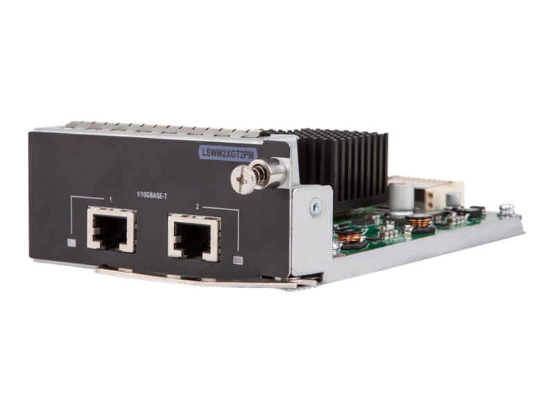 HPE FlexNetwork - Erweiterungsmodul - 10 Gigabit Ethernet x 2