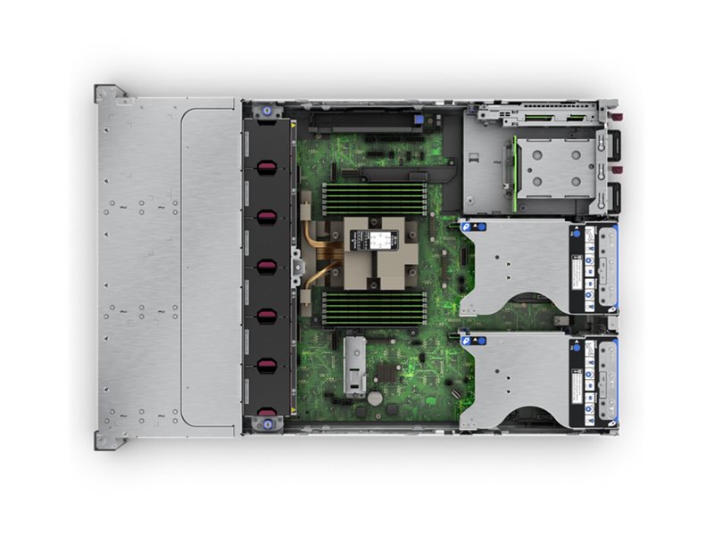 HPE ProLiant DL345 Gen11 - Server - Rack-Montage - 2U - 1-Weg - 1 x EPYC 9115 / 2.6 GHz - RAM 64 GB - SATA/SAS/NVMe - Hot-Swap 6.4 cm (2.5")