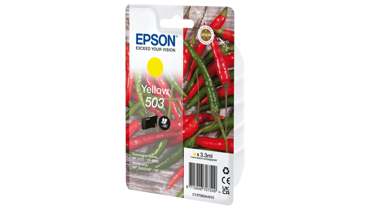Epson 503 - 3.3 ml - Gelb - original - Blisterverpackung