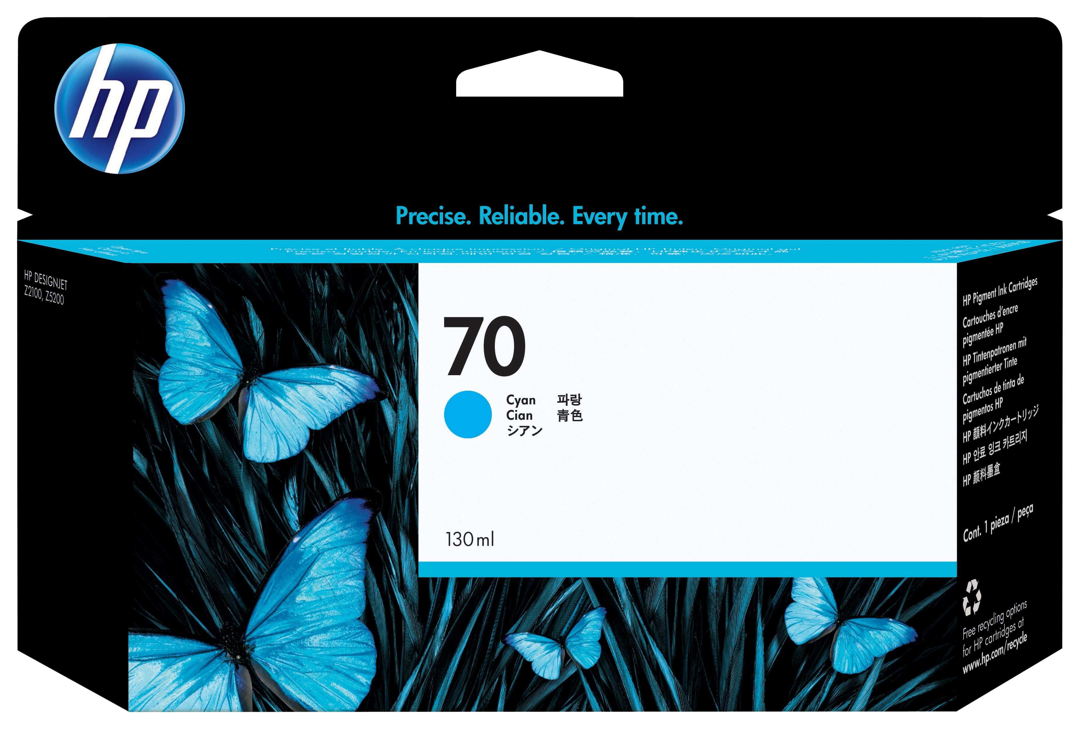 HP 70 - 130 ml - Cyan - original - DesignJet