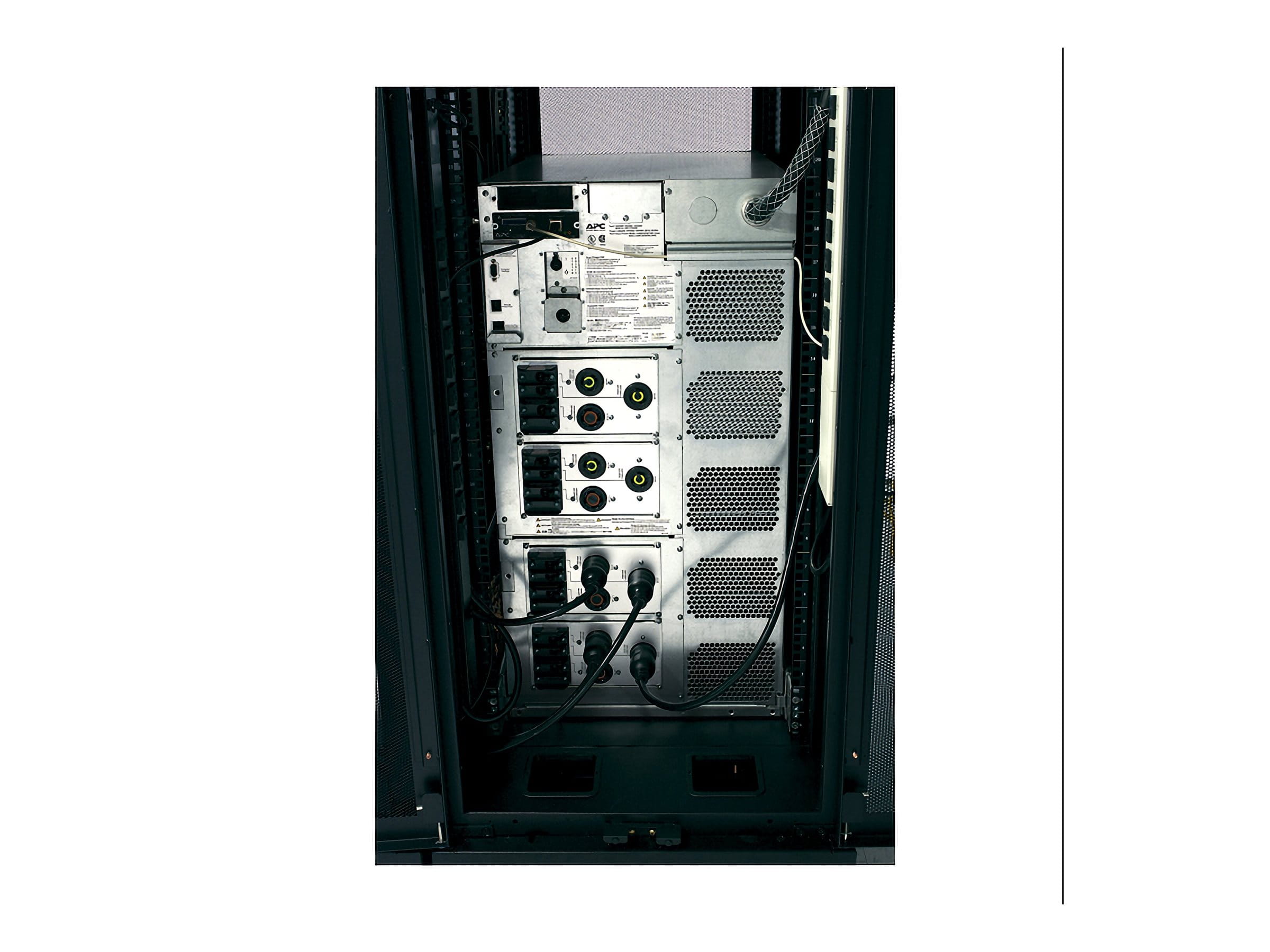 APC Symmetra LX 16kVA Scalable to 16kVA N+1 - Strom - Anordnung (Rack - einbaufähig)