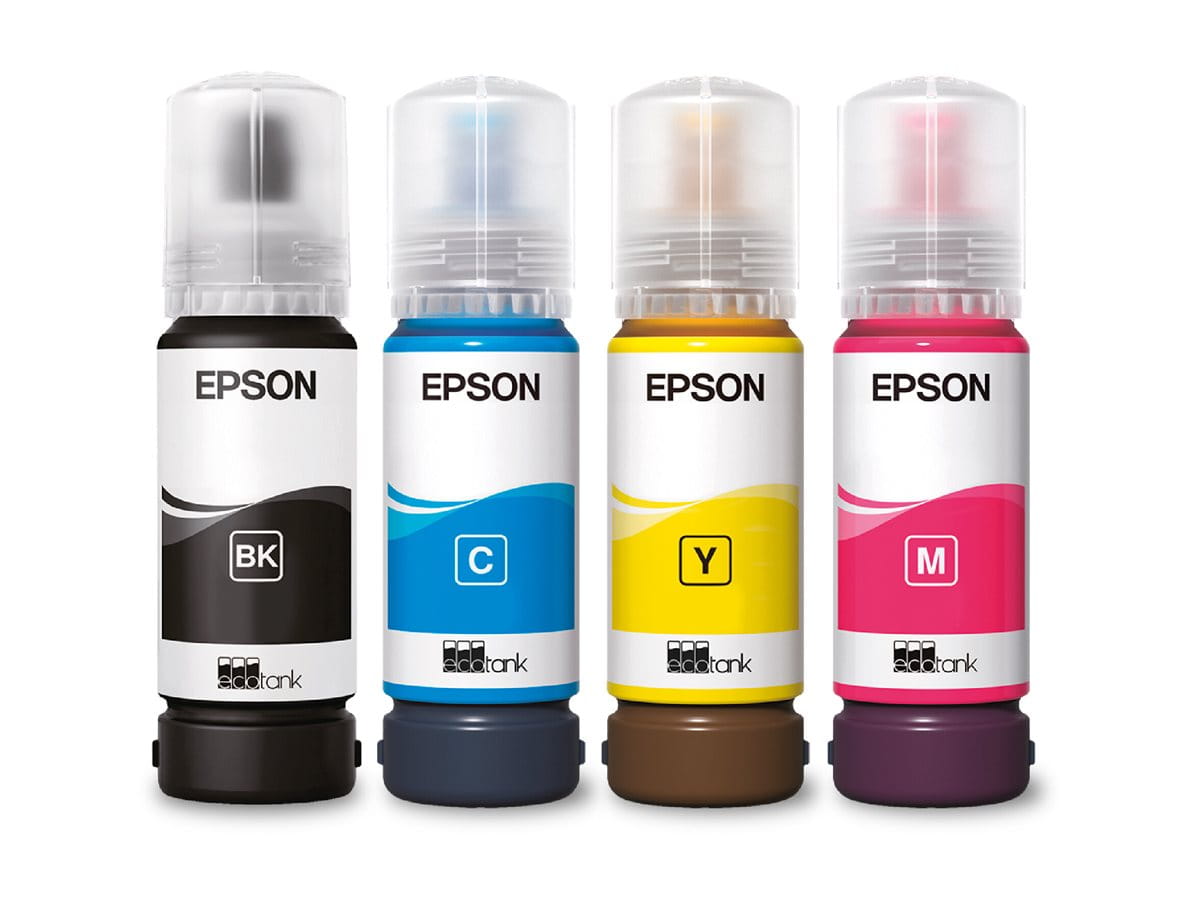 Epson EcoTank 104 - 4er-Pack - Schwarz, Gelb, Cyan, Magenta