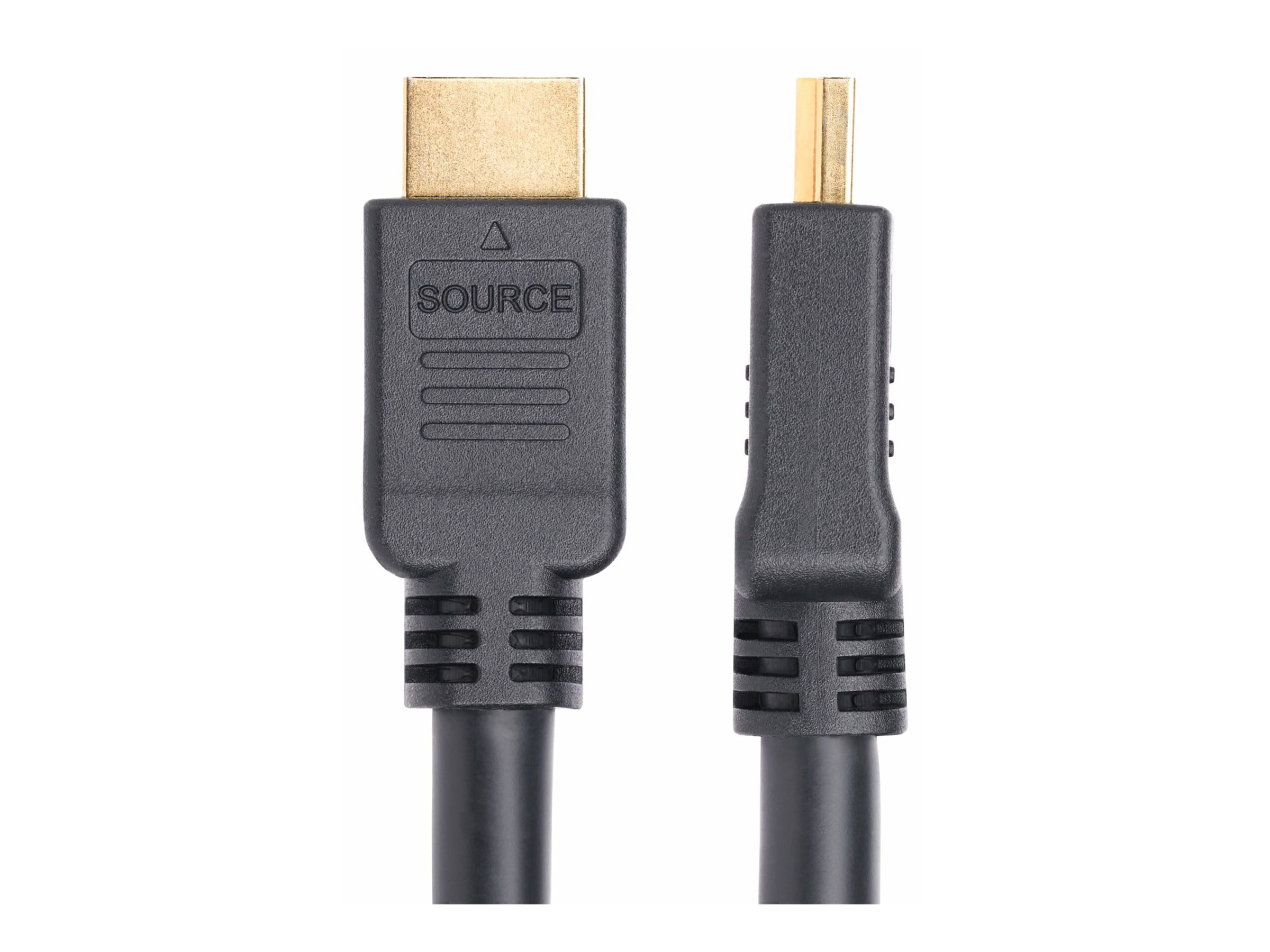 StarTech.com 10m Active HDMI 2.0 Cable, CMP, Plenum Rated, 4K 60Hz