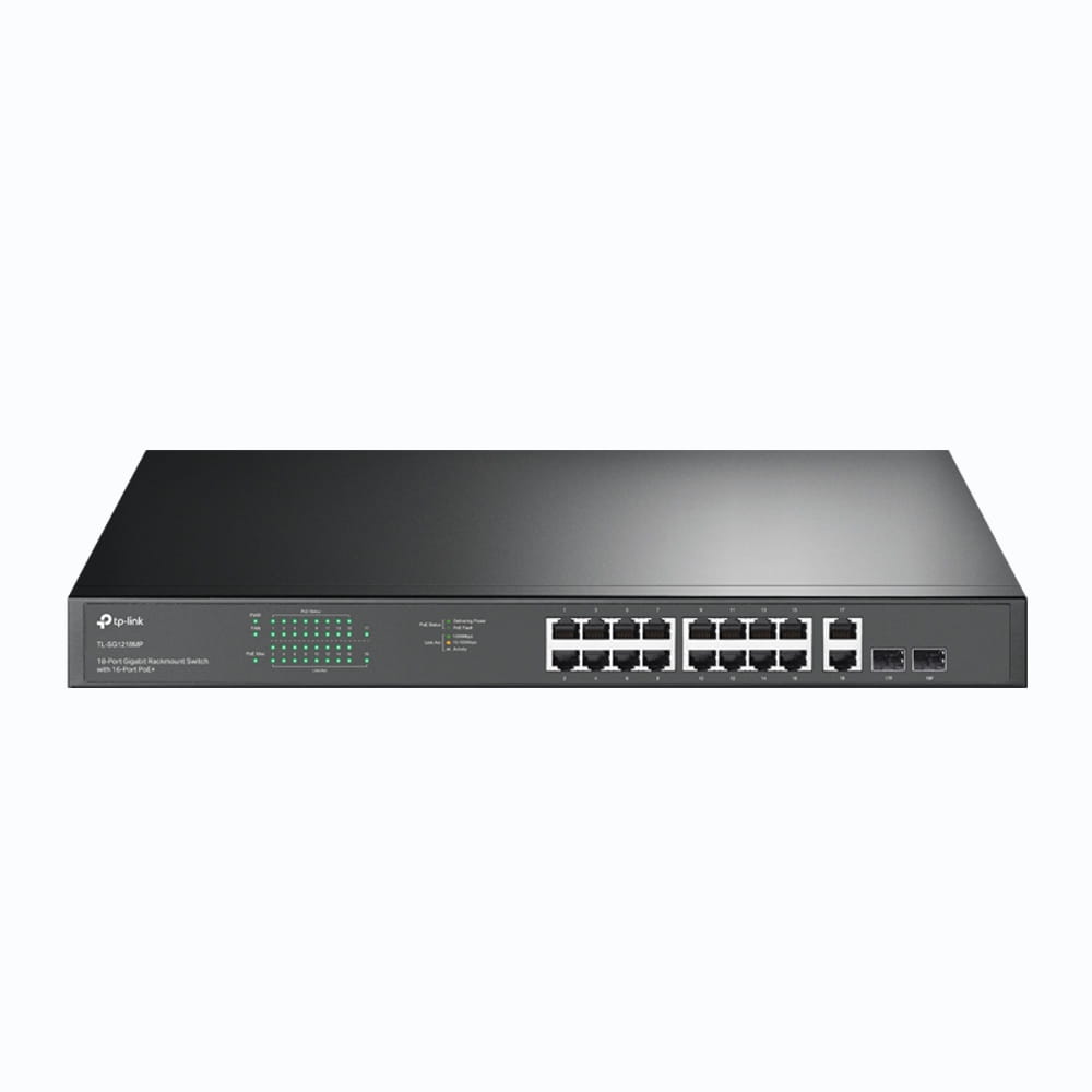 TP-LINK Omada TL-SG1218MP V5 - Switch - 16 x 10/100/1000 (PoE+)