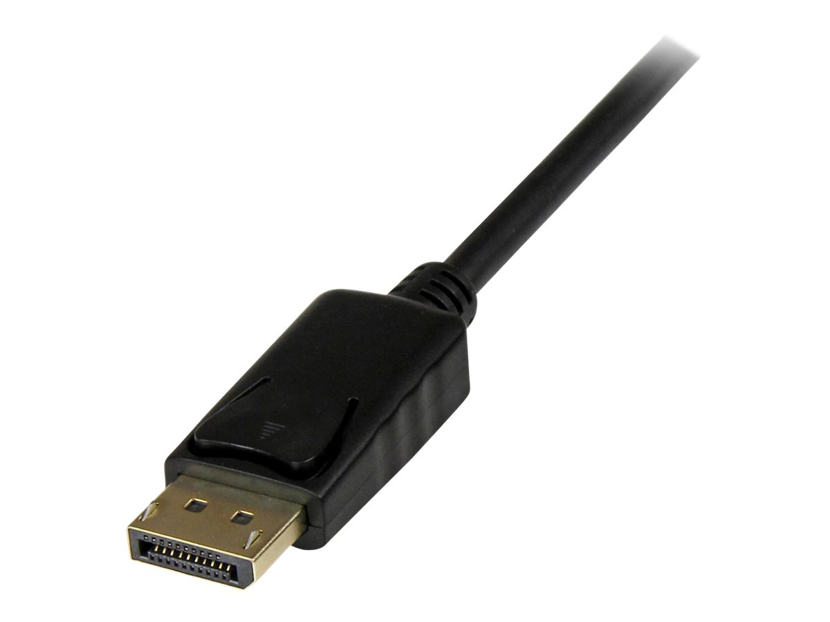 StarTech.com DisplayPort auf DVI Kabel 1,8m - Stecker/Stecker - DP zu DVI Adapter/ Konverter - 1920x1200 / 1080p - Schwarz - Videokabel - DisplayPort (M)